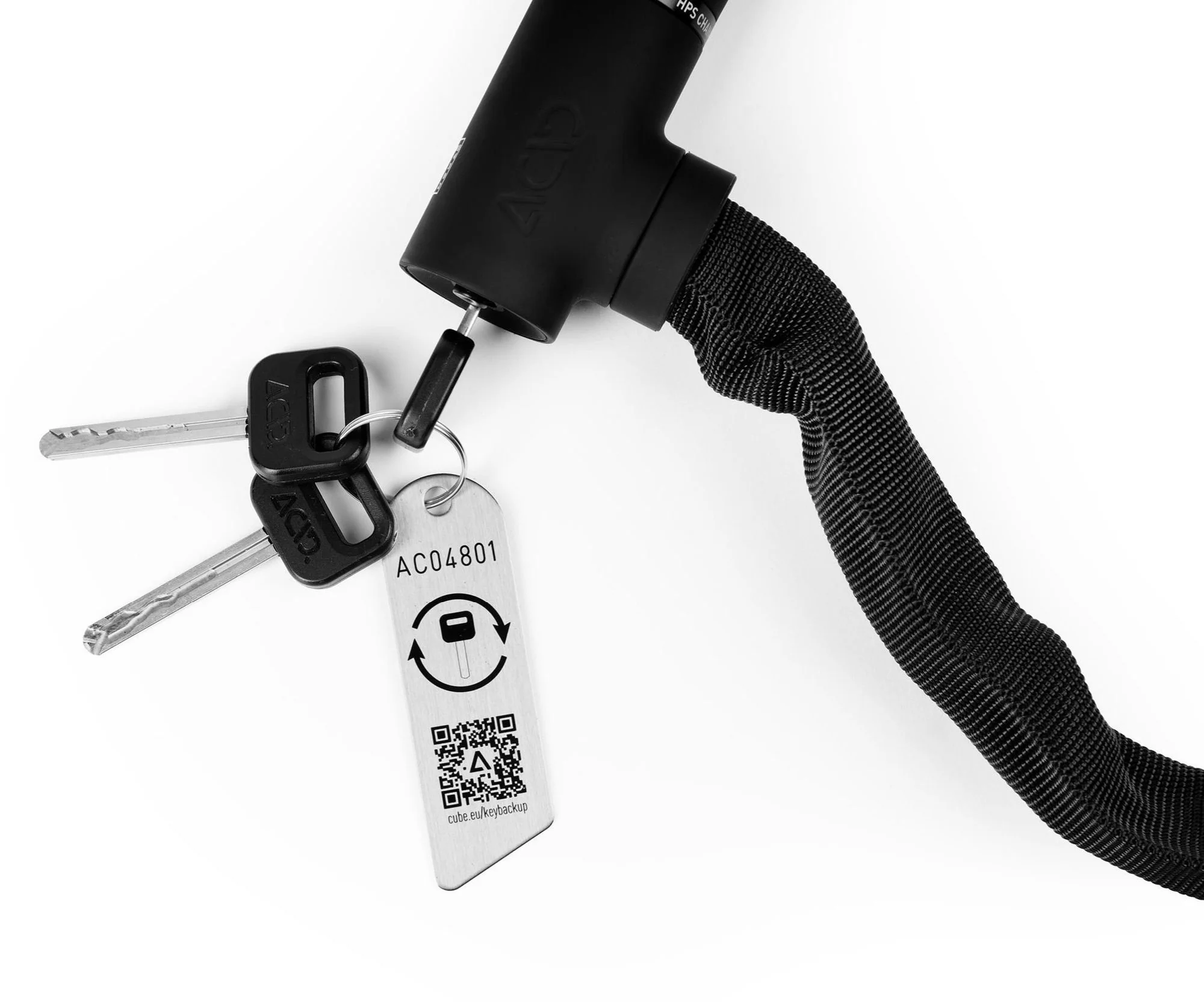 Acid Chain Lock Solid K120 Black - Image 3