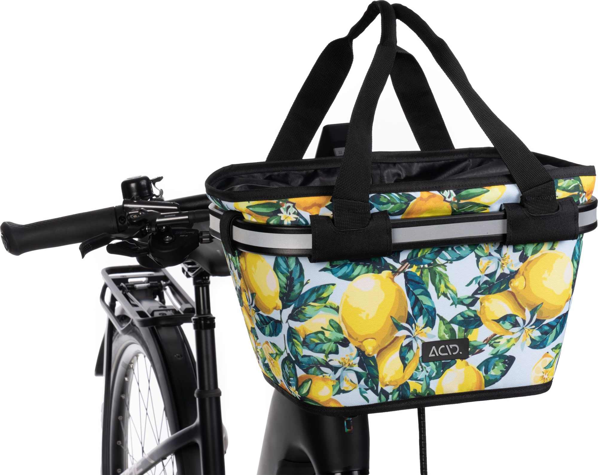 ACID HANDLEBAR BASKET CITY 15 FILINK YELLOW - Image 2