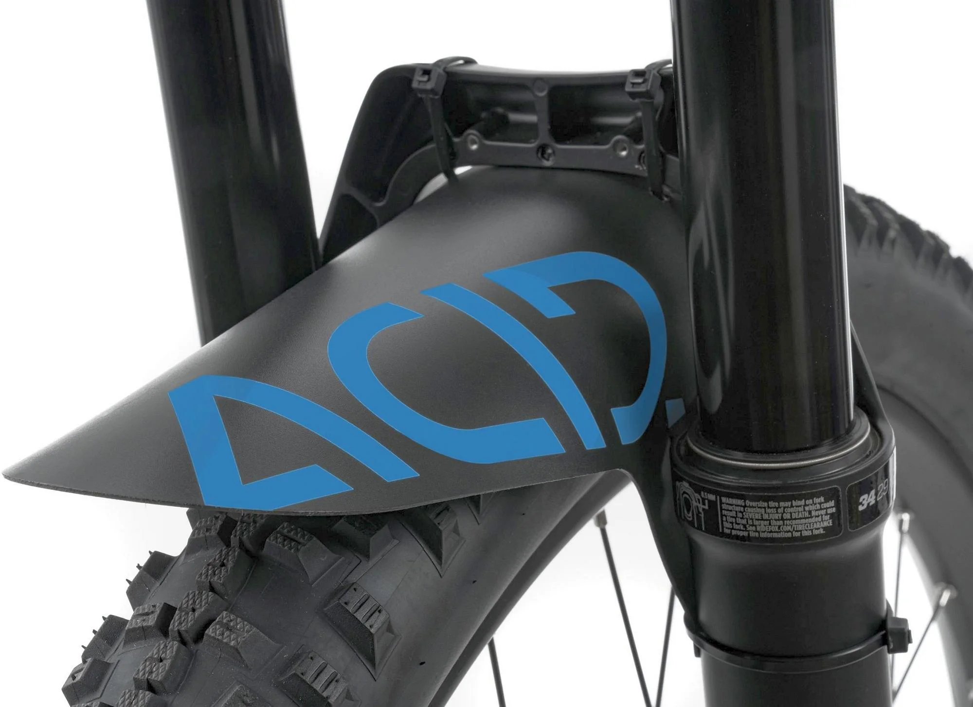 ACID MUDGUARD DOWNHILL BLACK/BLUE - Image 2