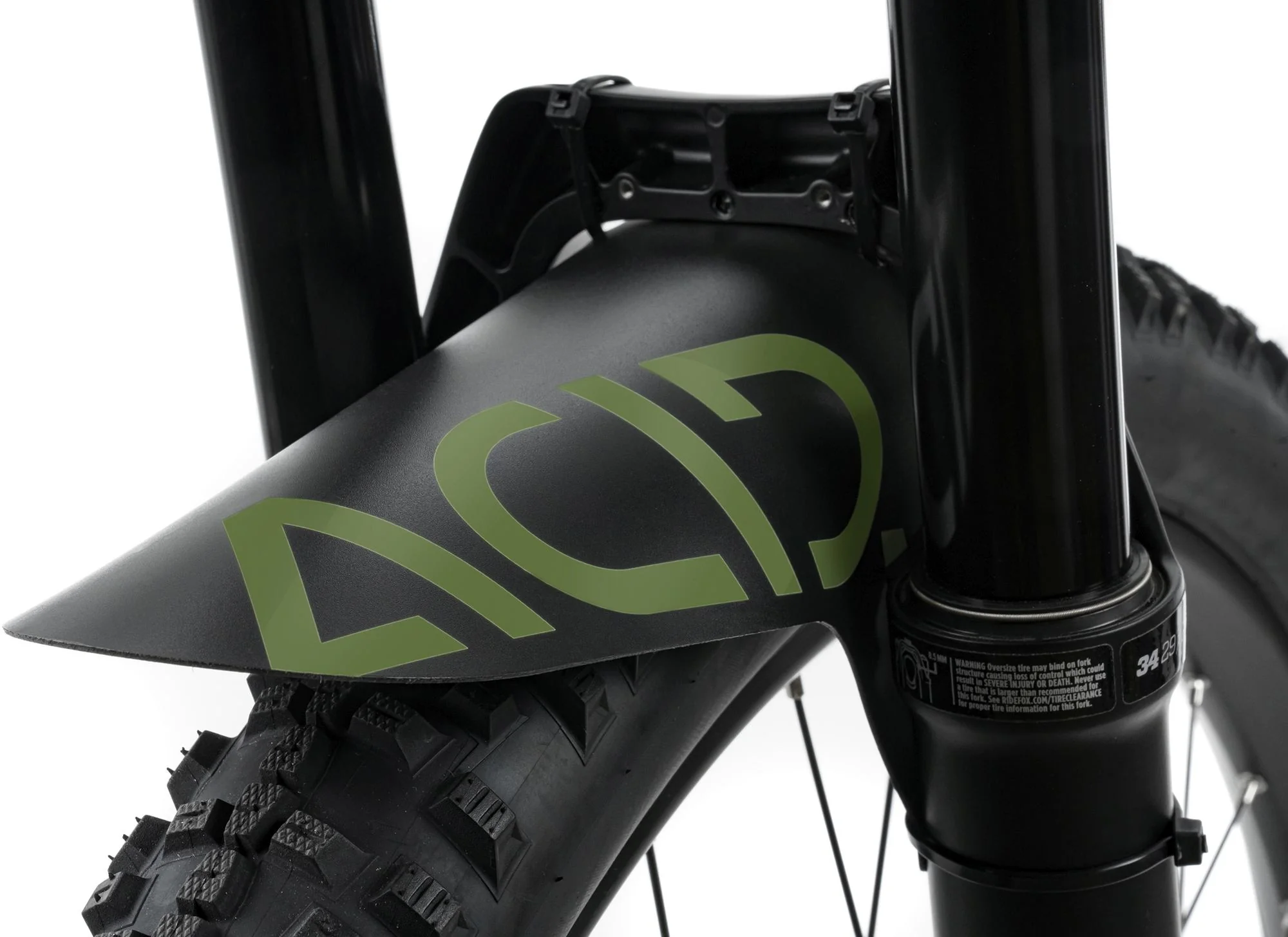 ACID Mudguard Downhill Black´N´Olive - Image 2