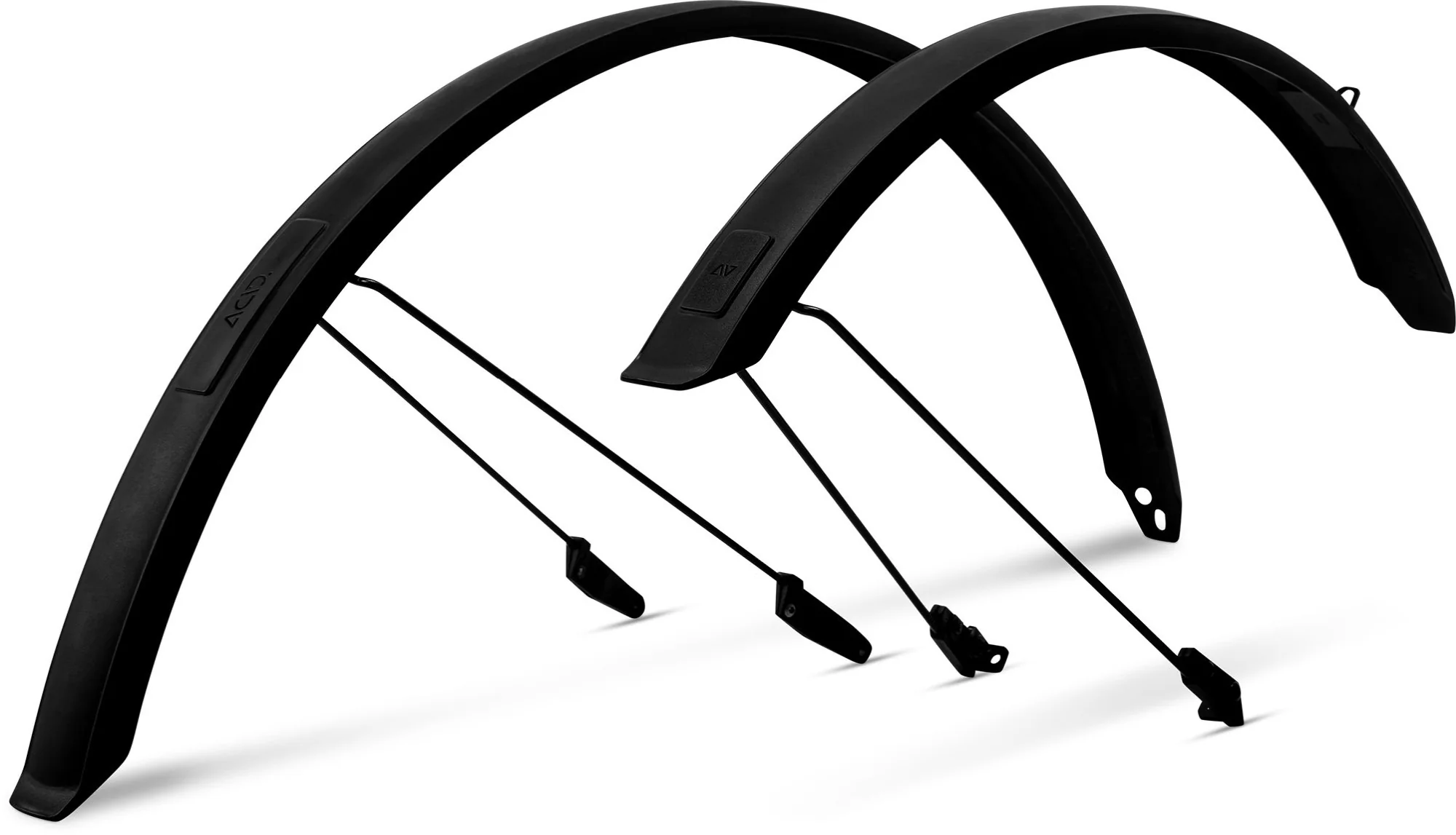 ACID MUDGUARD SET 57 28“ BB MOUNT 2.0 BLACK