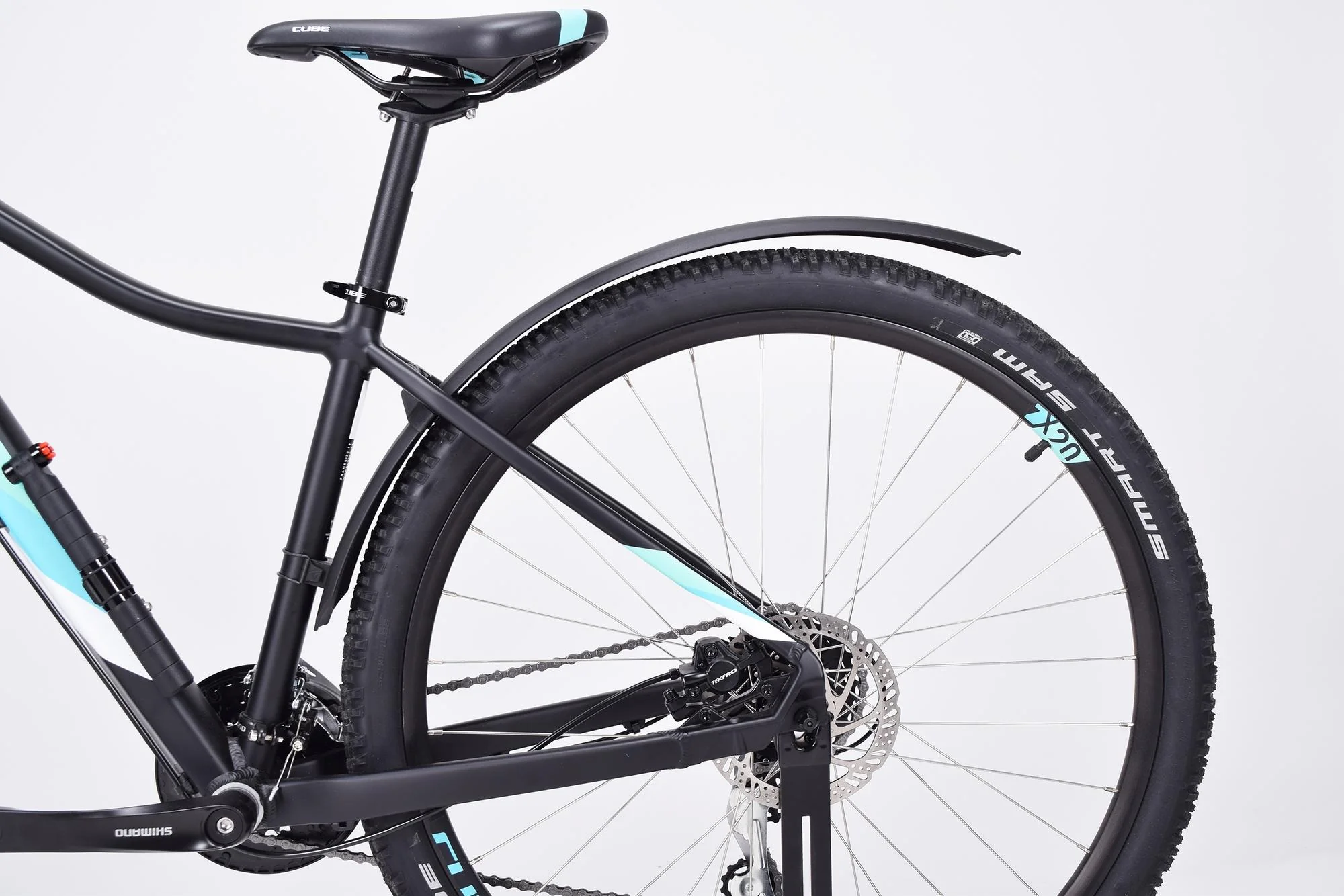 ACID Mudguard Set Mtb 60 27.5/29" Click Black - Image 7