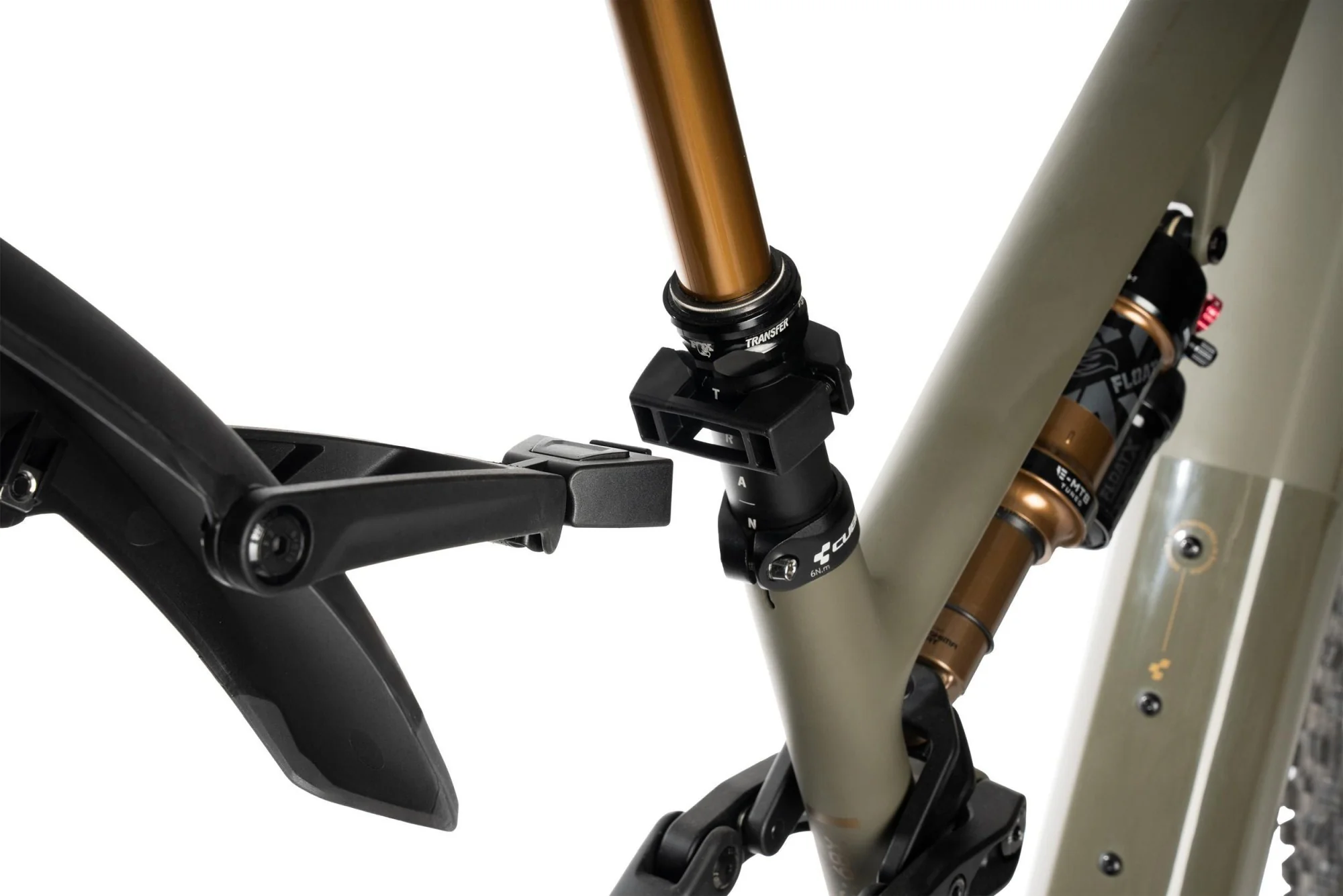 ACID MUDGUARD VANE PRO 27.5-29 INCH CLICK REAR BLACK/GREY - Image 3