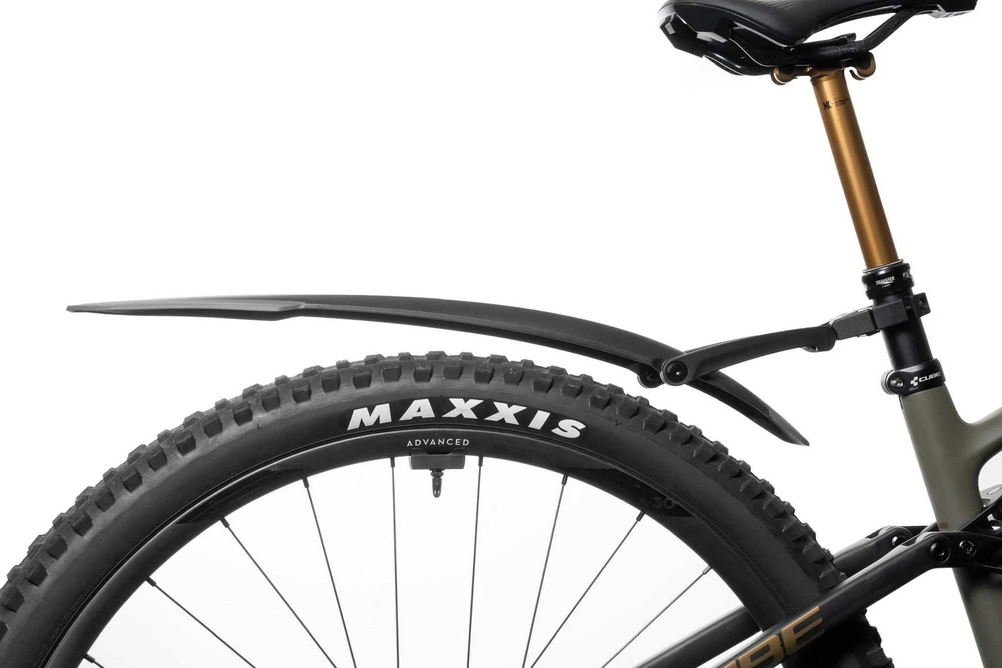 ACID MUDGUARD VANE PRO 27.5-29 INCH CLICK REAR BLACK/GREY - Image 6