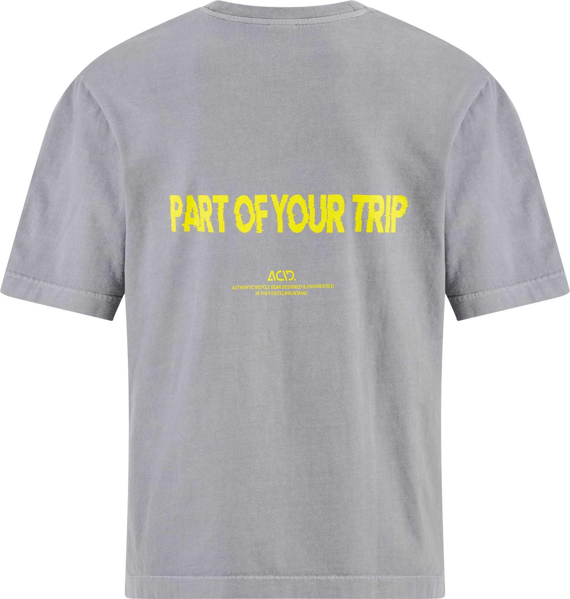 ACID ORGANIC T-SHIRT GTY FIT WASHED GREY - Image 2