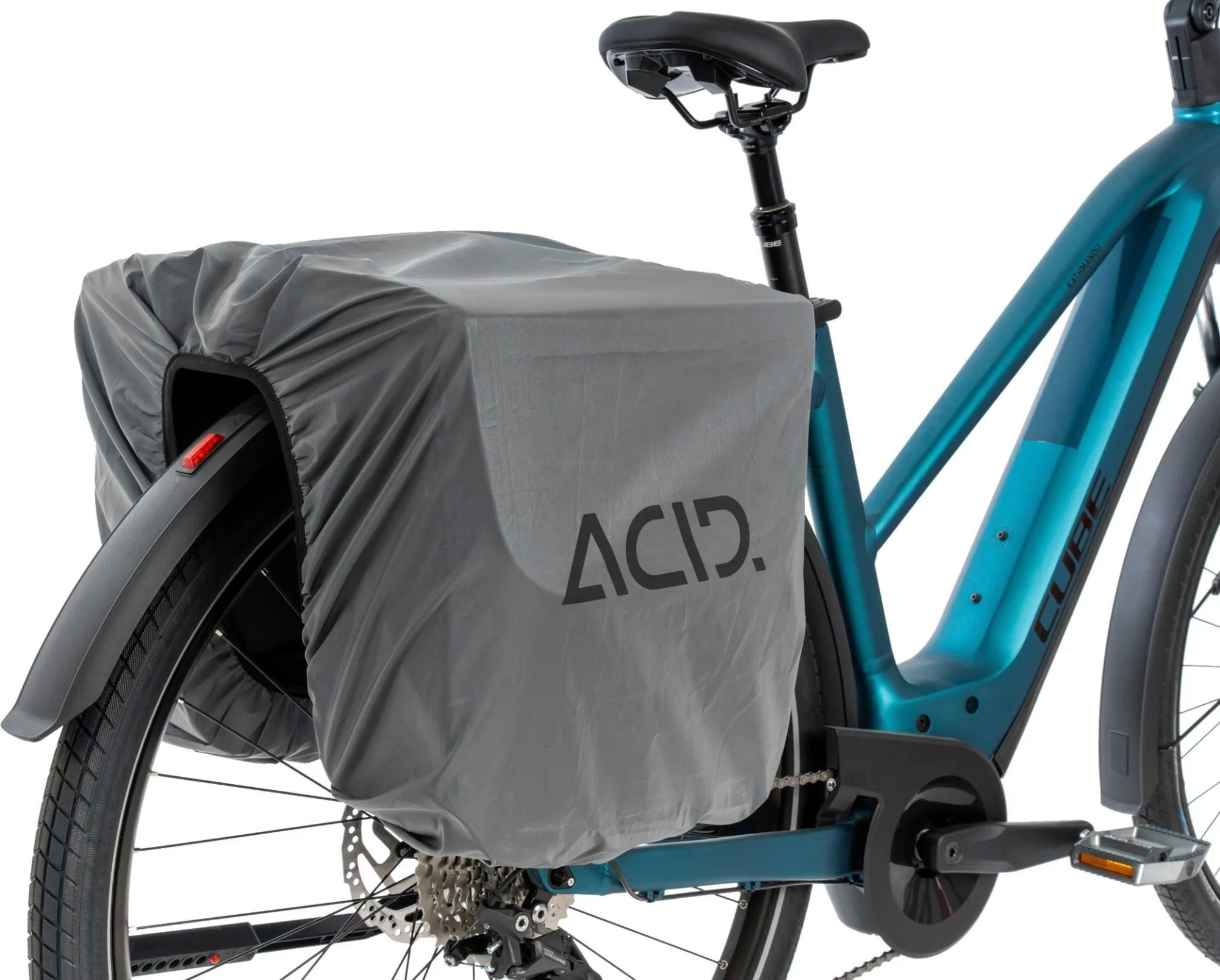 Acid Pannier Bag City 15 Classic Double Black - Image 3