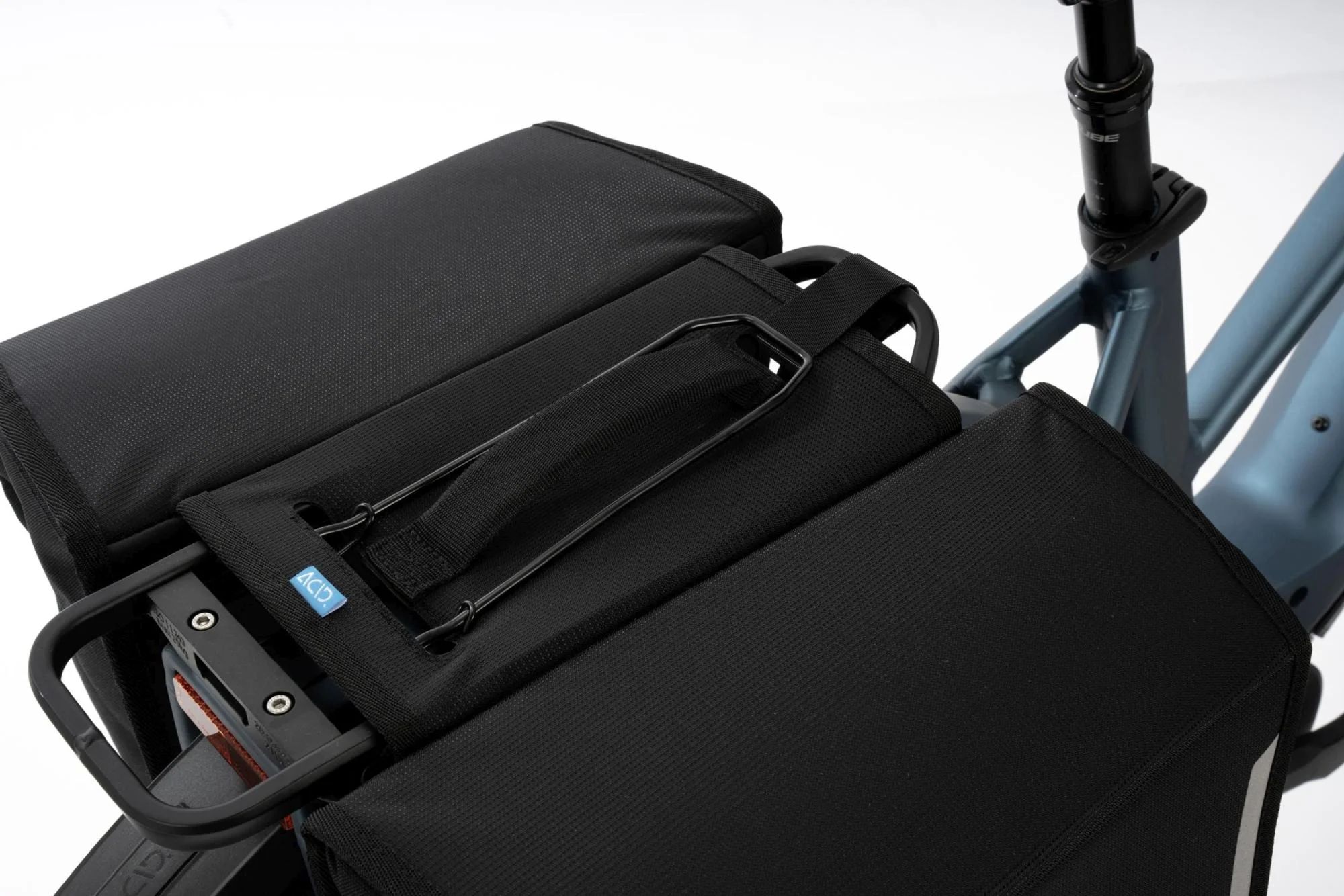 Acid Pannier Bag City 15 Classic Double Black - Image 4