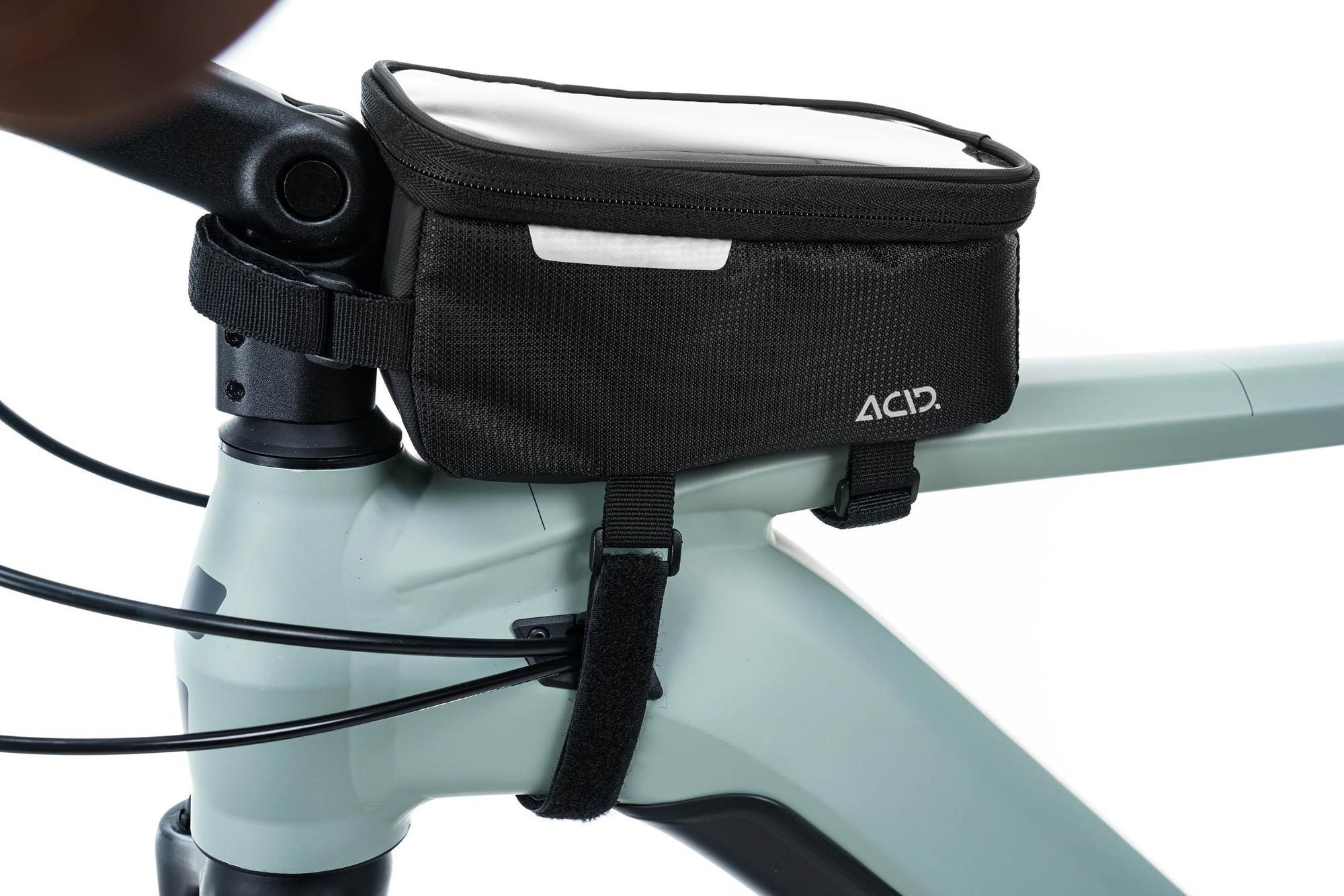 ACID Panniers Top Tube View Cmpt Black - Image 2