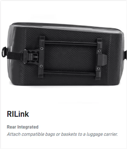 ACID Panniers Trunk 10 Rilink Black - Image 5