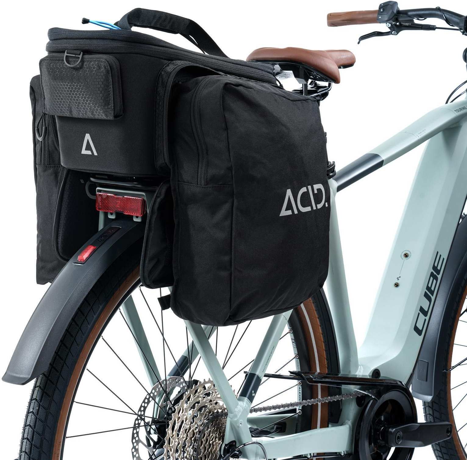 ACID Panniers Trunk City 8+16 Rilink Black - Image 2