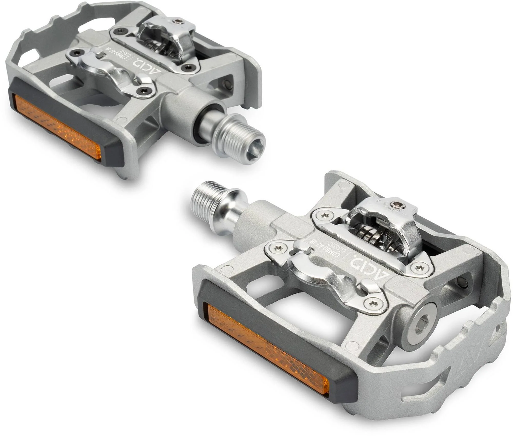 ACID PEDALS COMBO A7-IB CLASSIC SILVER - Image 4