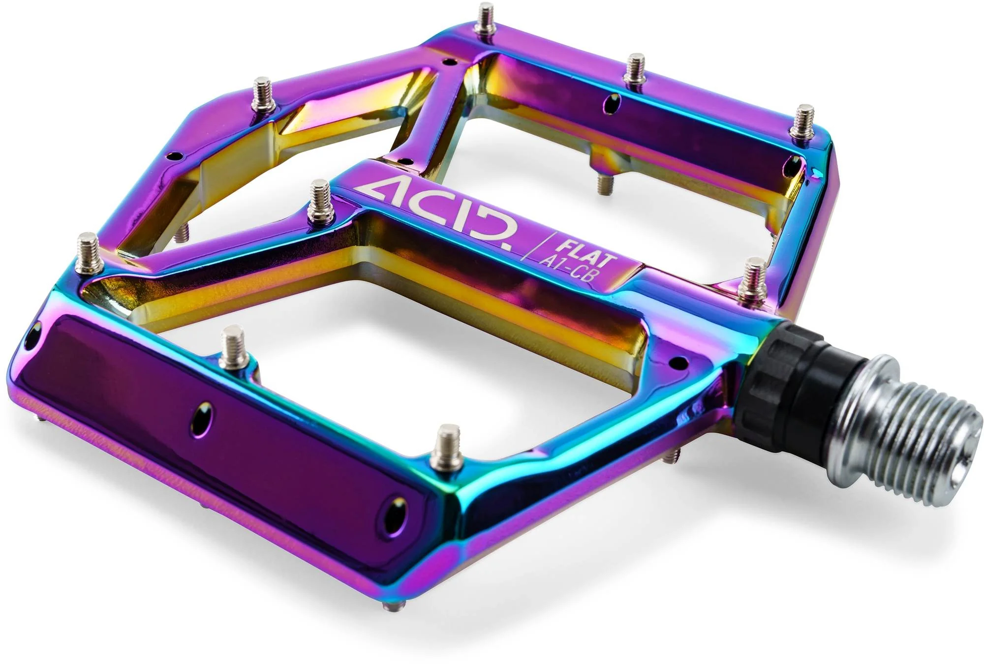 ACID PEDALS FLAT A1-CB  OIL SLICK - Image 3