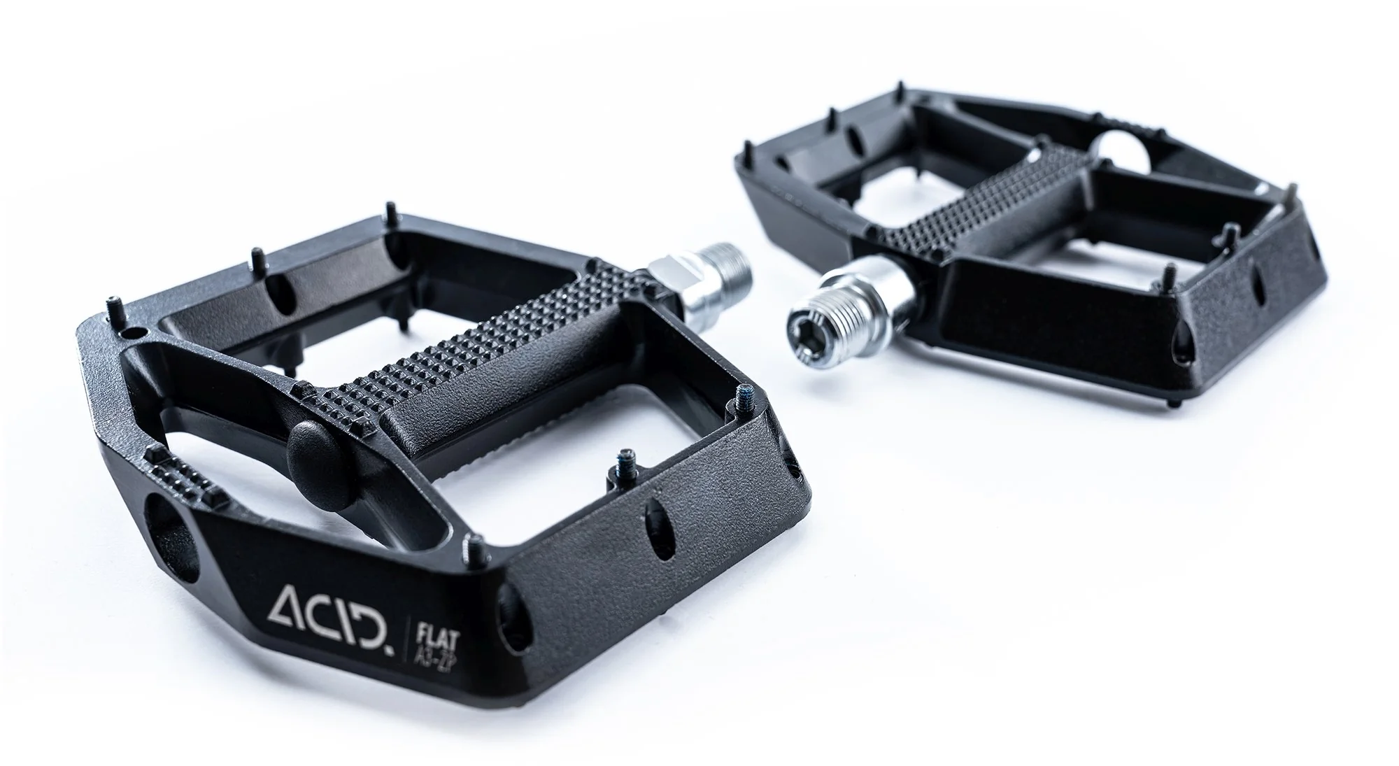 ACID PEDALS FLAT A3-ZP BLACK - Image 2