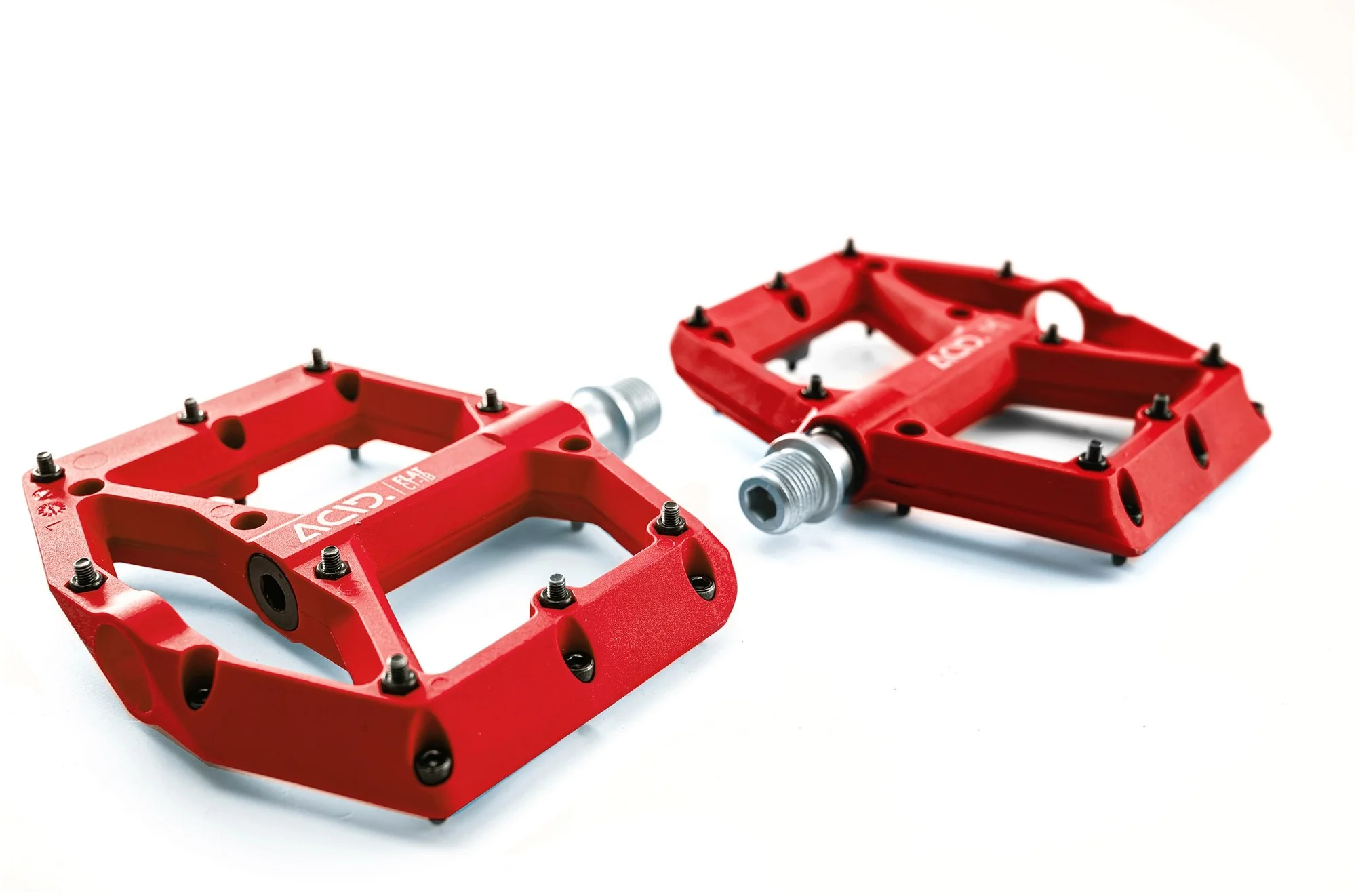ACID PEDALS FLAT C1-IB RED - Image 2