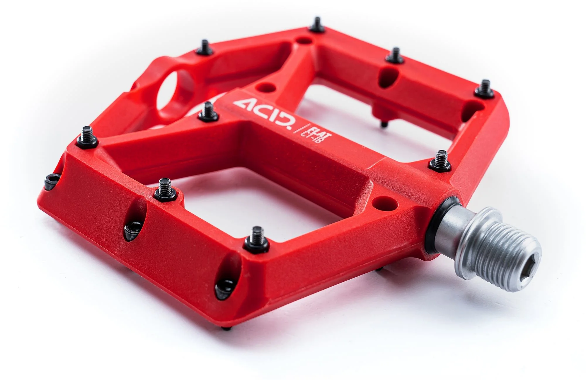ACID PEDALS FLAT C1-IB RED - Image 3