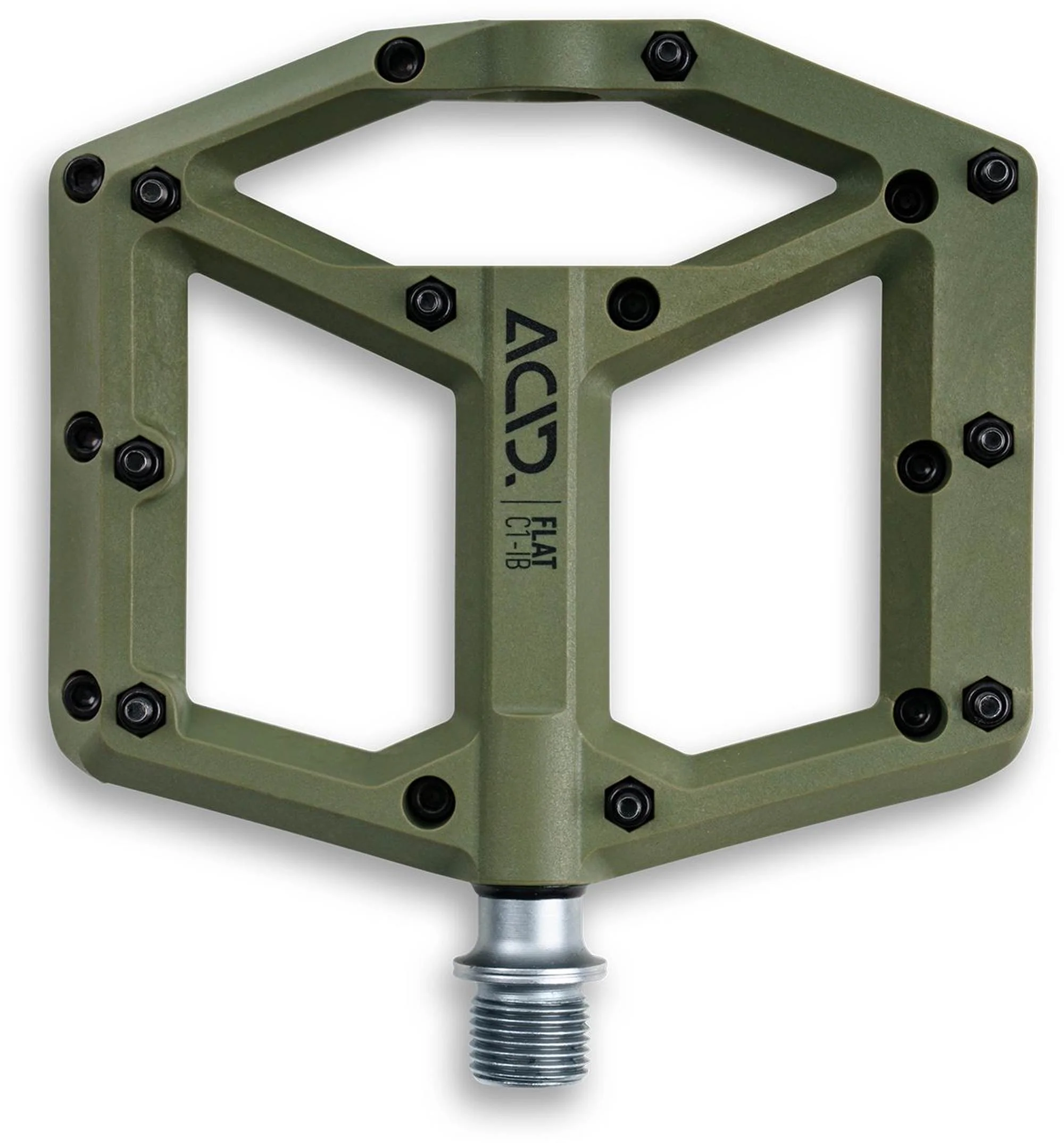 ACID PEDALS FLAT C1-IB OLIVE