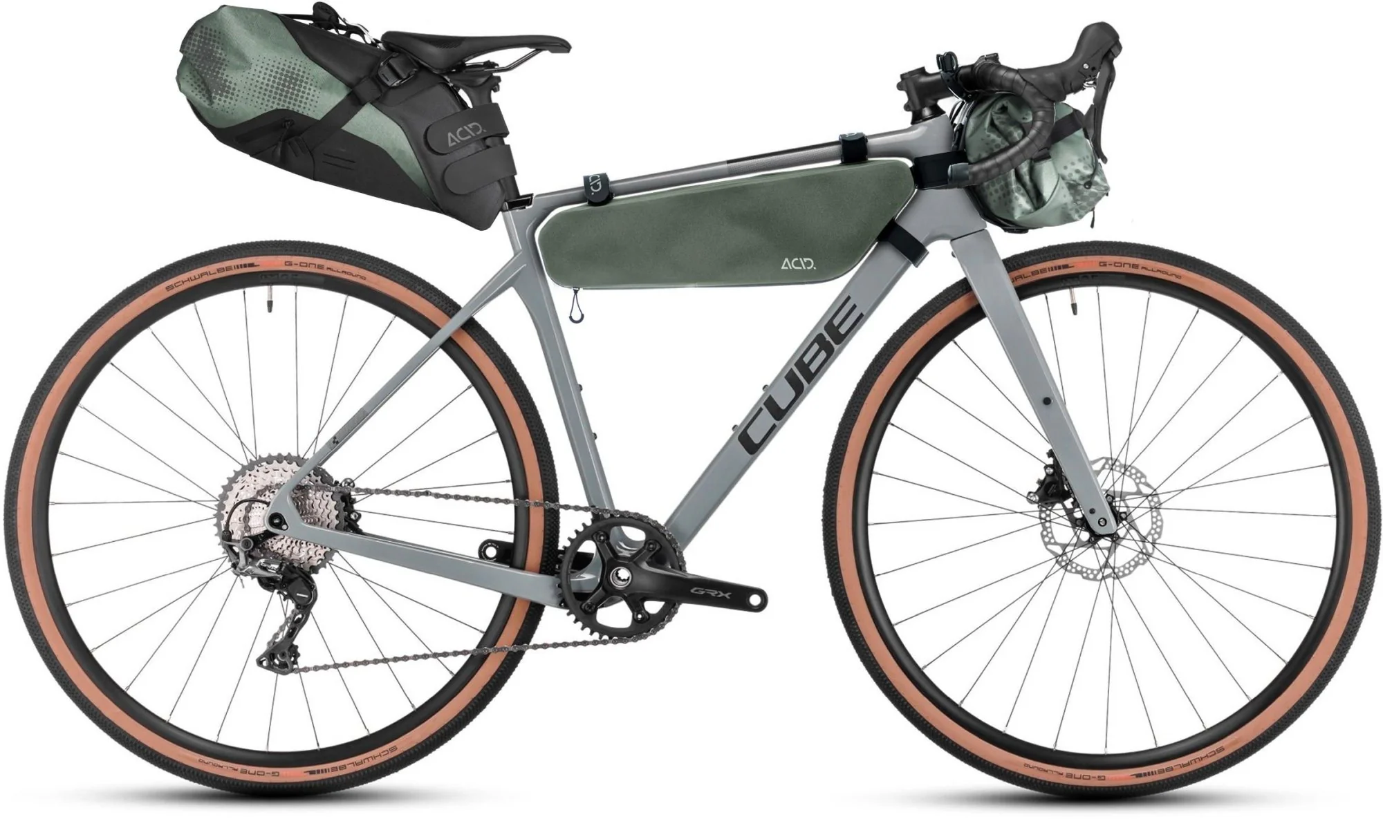 ACID Saddle Bag Pack Pro 11 Black/Green - Image 5