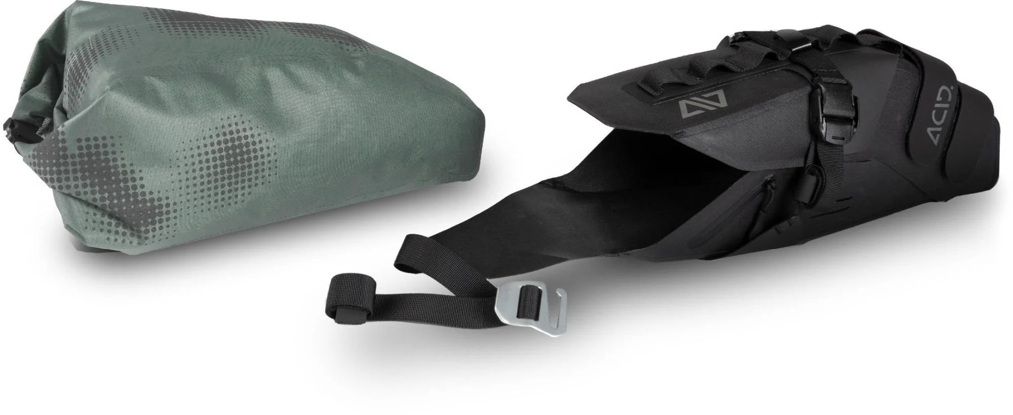 ACID Saddle Bag Pack Pro 11 Black/Green - Image 8