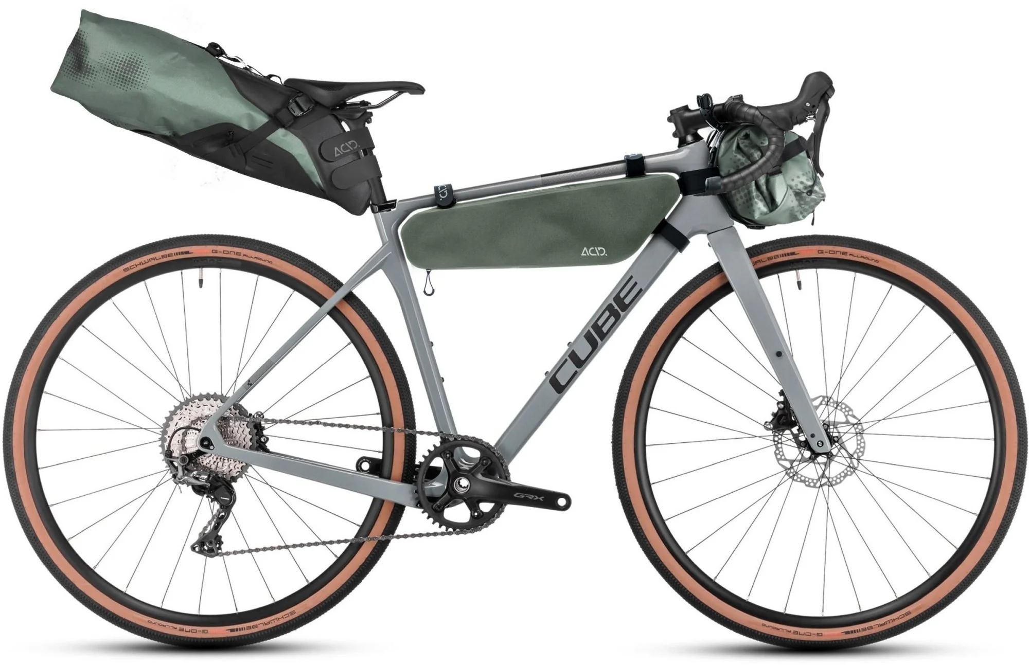 ACID Saddle Bag Pack Pro 15 Black/Green - Image 5