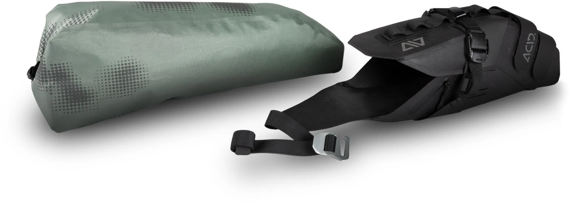ACID Saddle Bag Pack Pro 15 Black/Green - Image 8