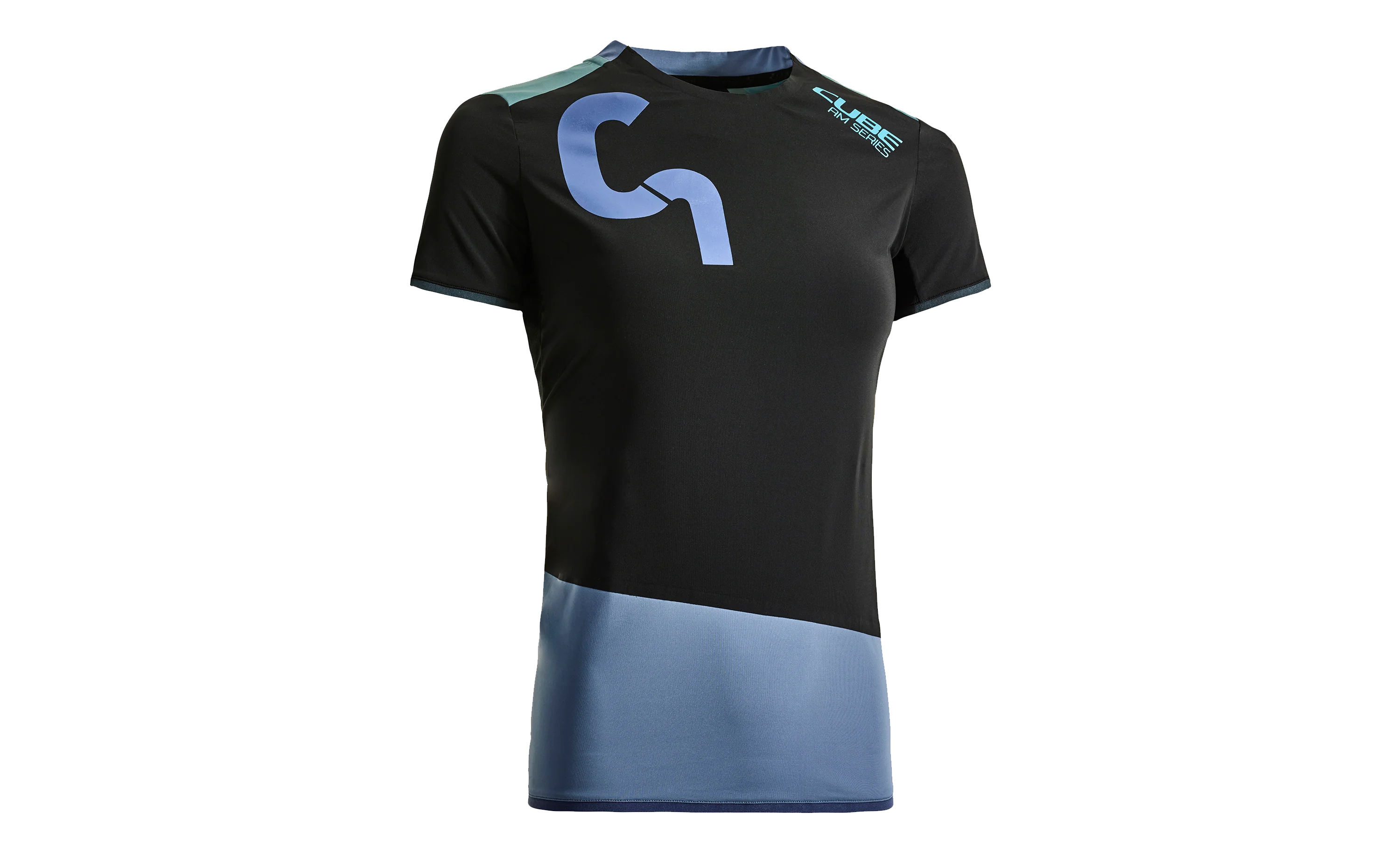 Am Wls Round-Neck Jersey S/S Black/Taupe