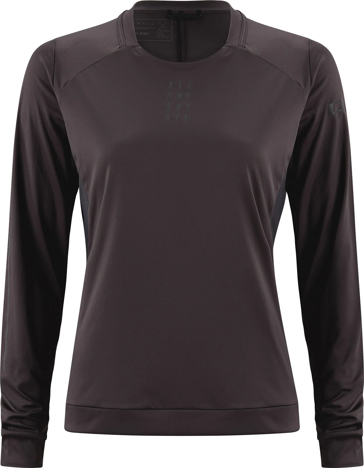 CUBE Am WS Roundneck Jersey L/S Black - Image 3