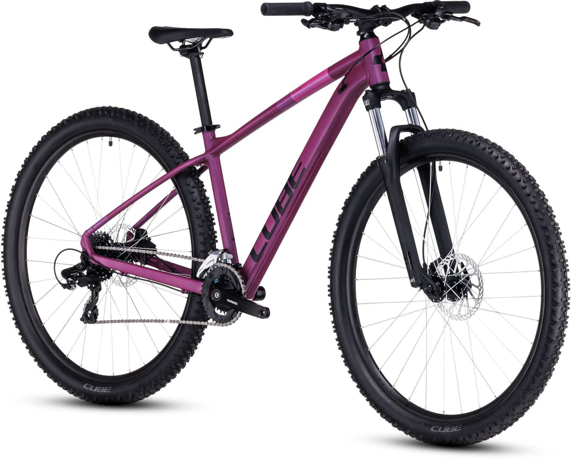CUBE ACCESS WS DARKPURPLE/PINK - Image 2