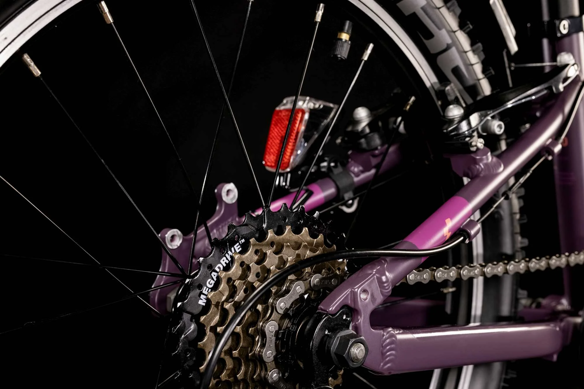 CUBE ACID 200 ALLROAD PURPLE/ORANGE - Image 3