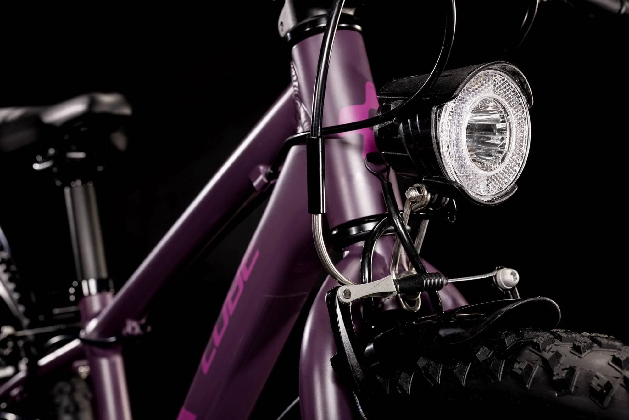 CUBE ACID 200 ALLROAD PURPLE/ORANGE - Image 4