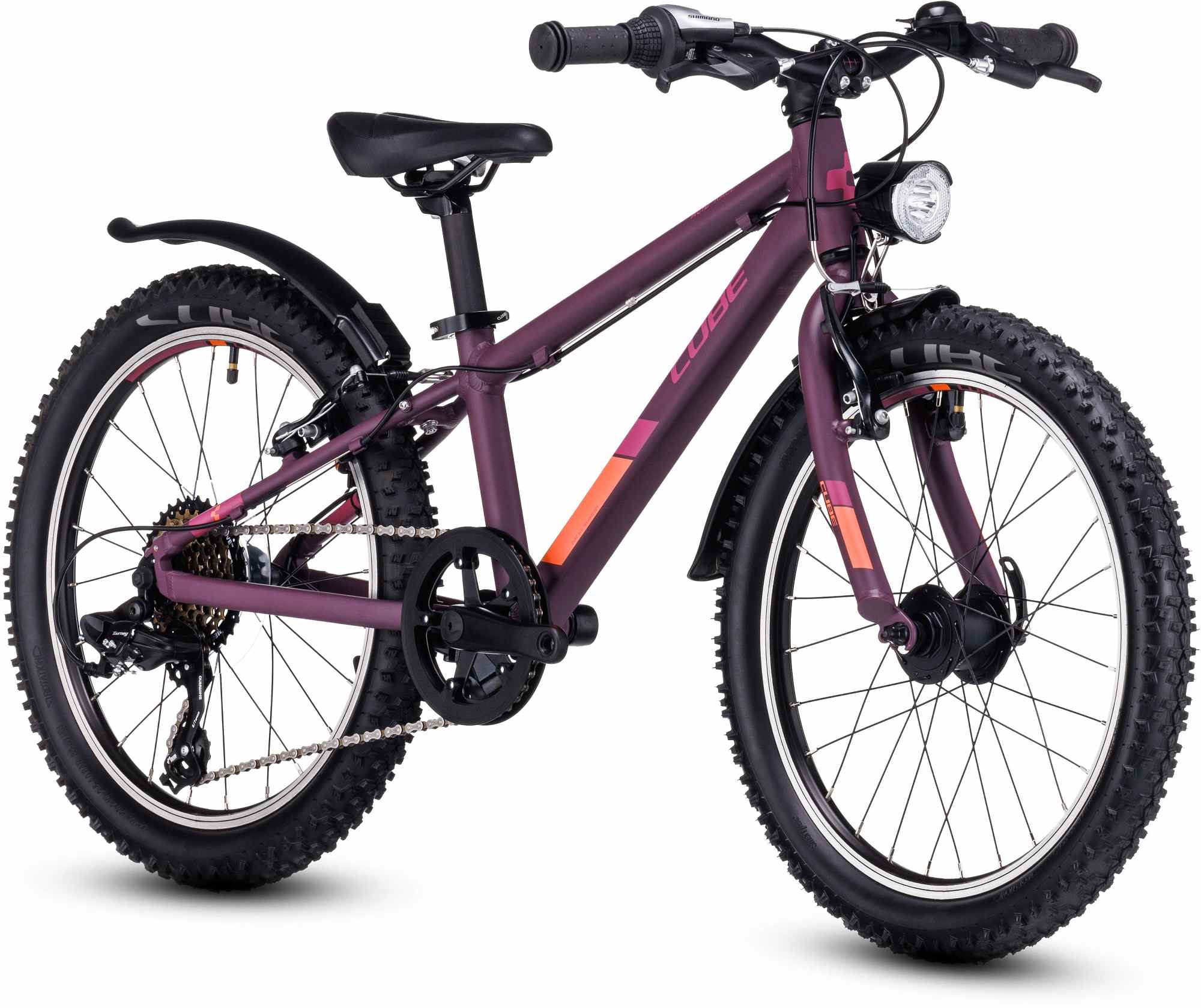 CUBE ACID 200 ALLROAD PURPLE/ORANGE - Image 7
