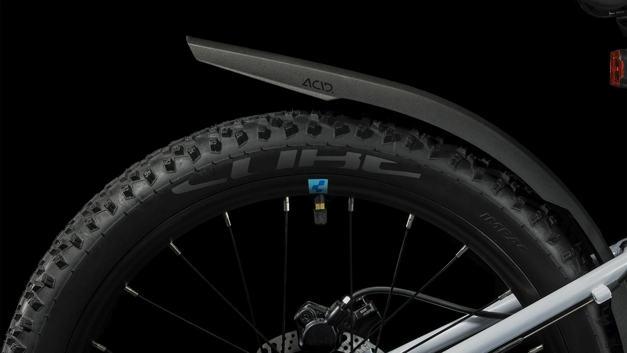 CUBE ACID 200 DISC ALLROAD WHITE/BLUE - Image 3