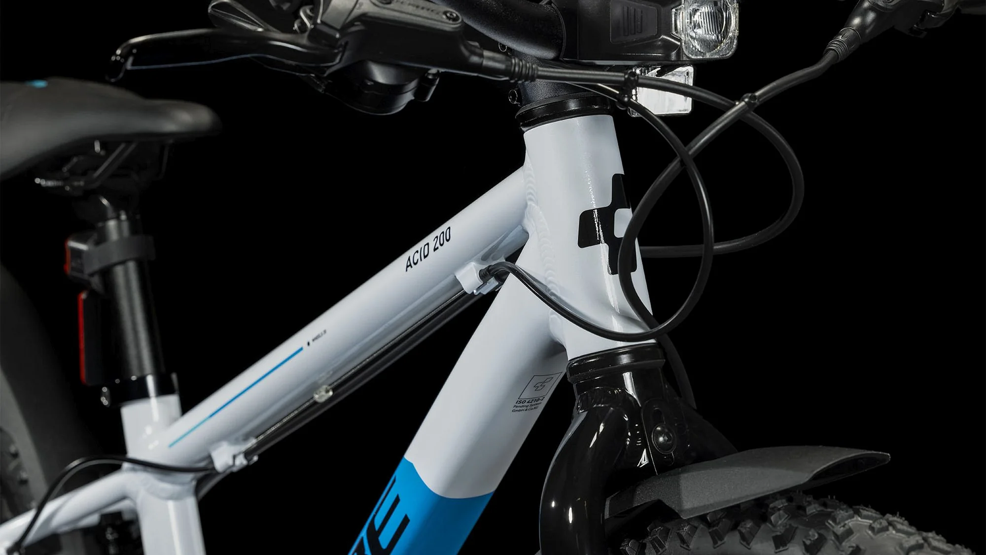 CUBE ACID 200 DISC ALLROAD WHITE/BLUE - Image 6