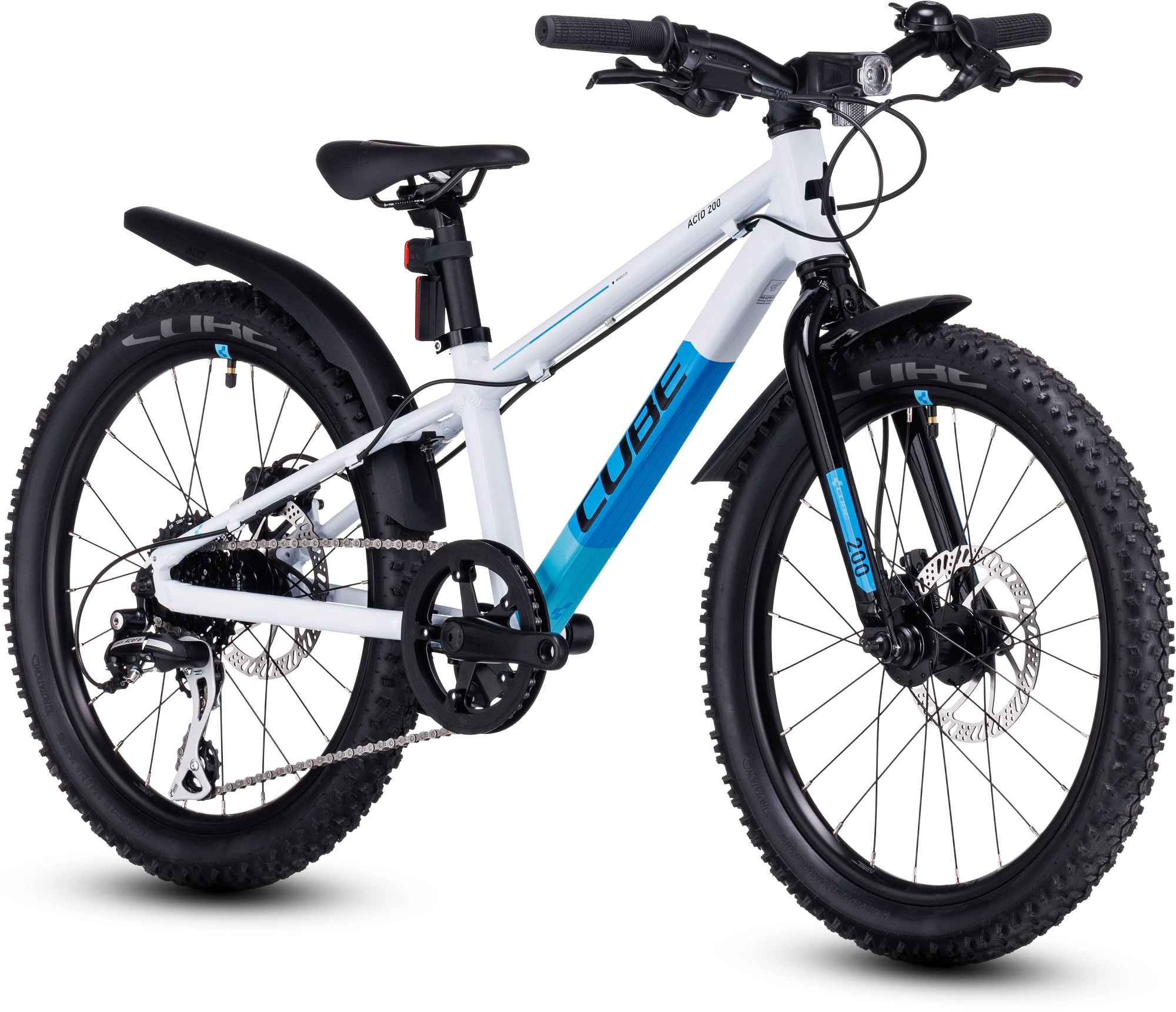 CUBE ACID 200 DISC ALLROAD WHITE/BLUE - Image 8
