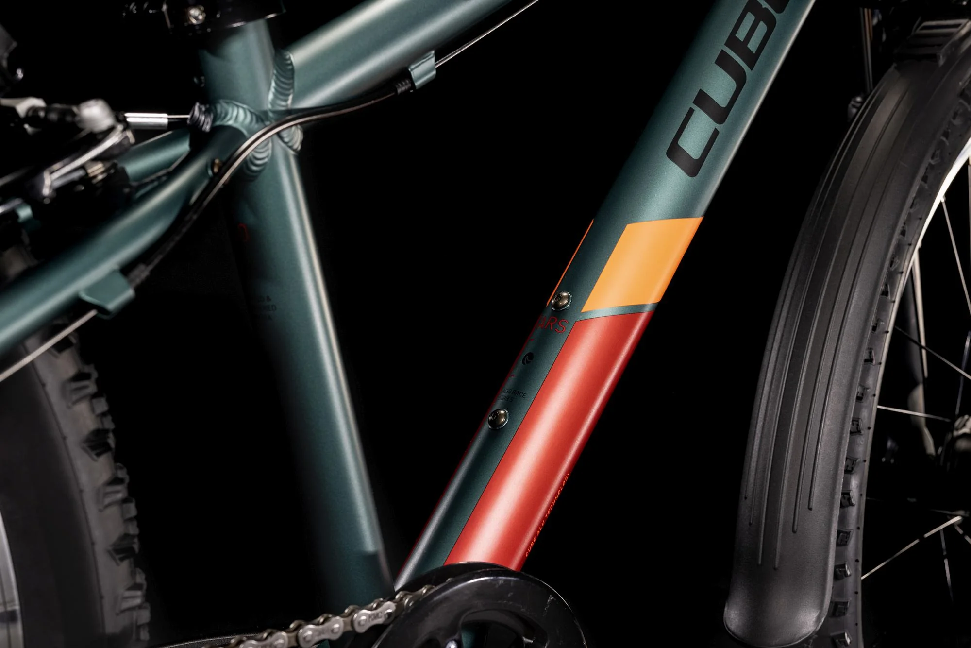 CUBE ACID 240 ALLROAD LEAF/ORANGE - Image 4