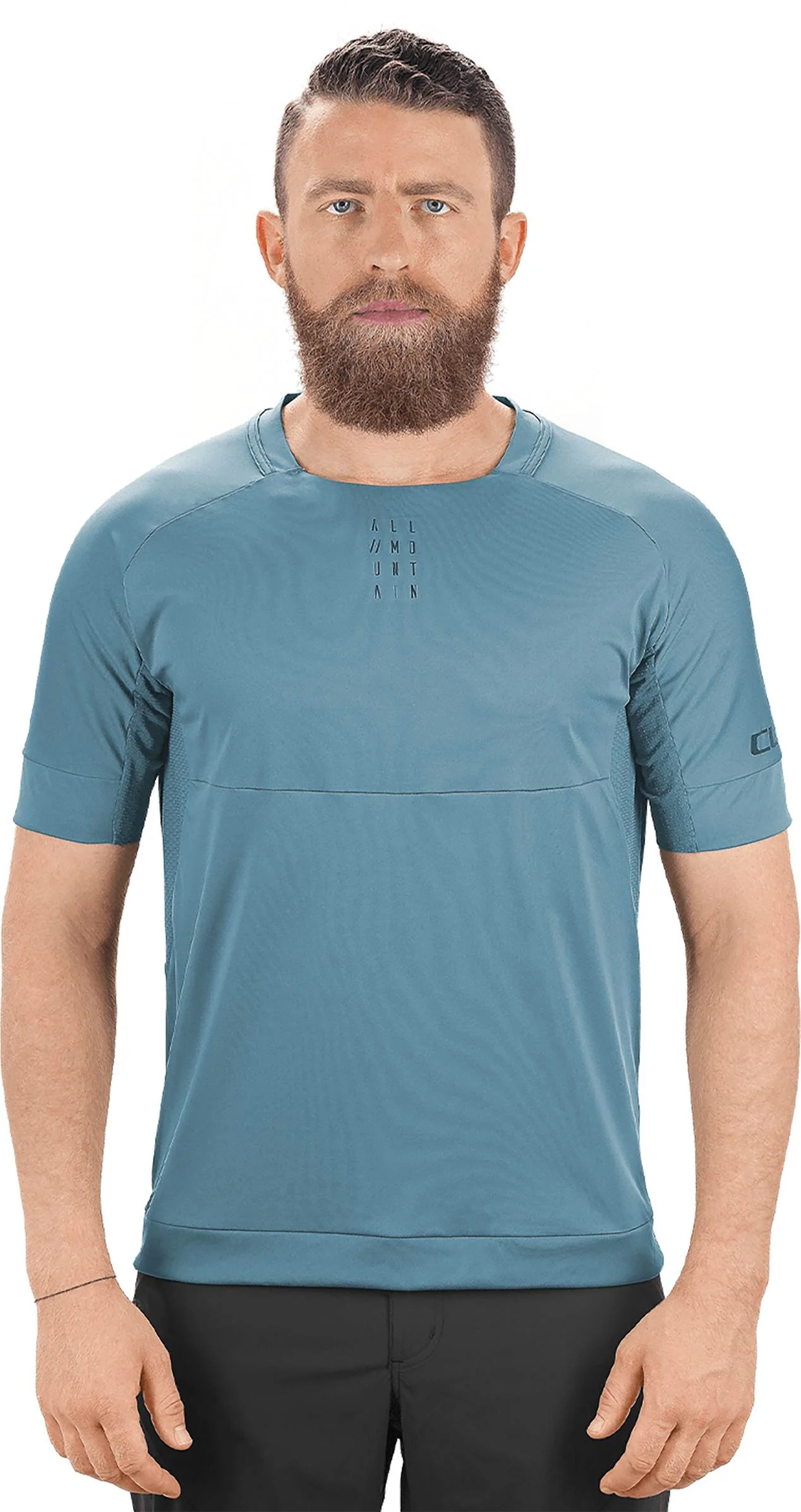 CUBE Am Round Neck Jersey S/S Smoke Blue