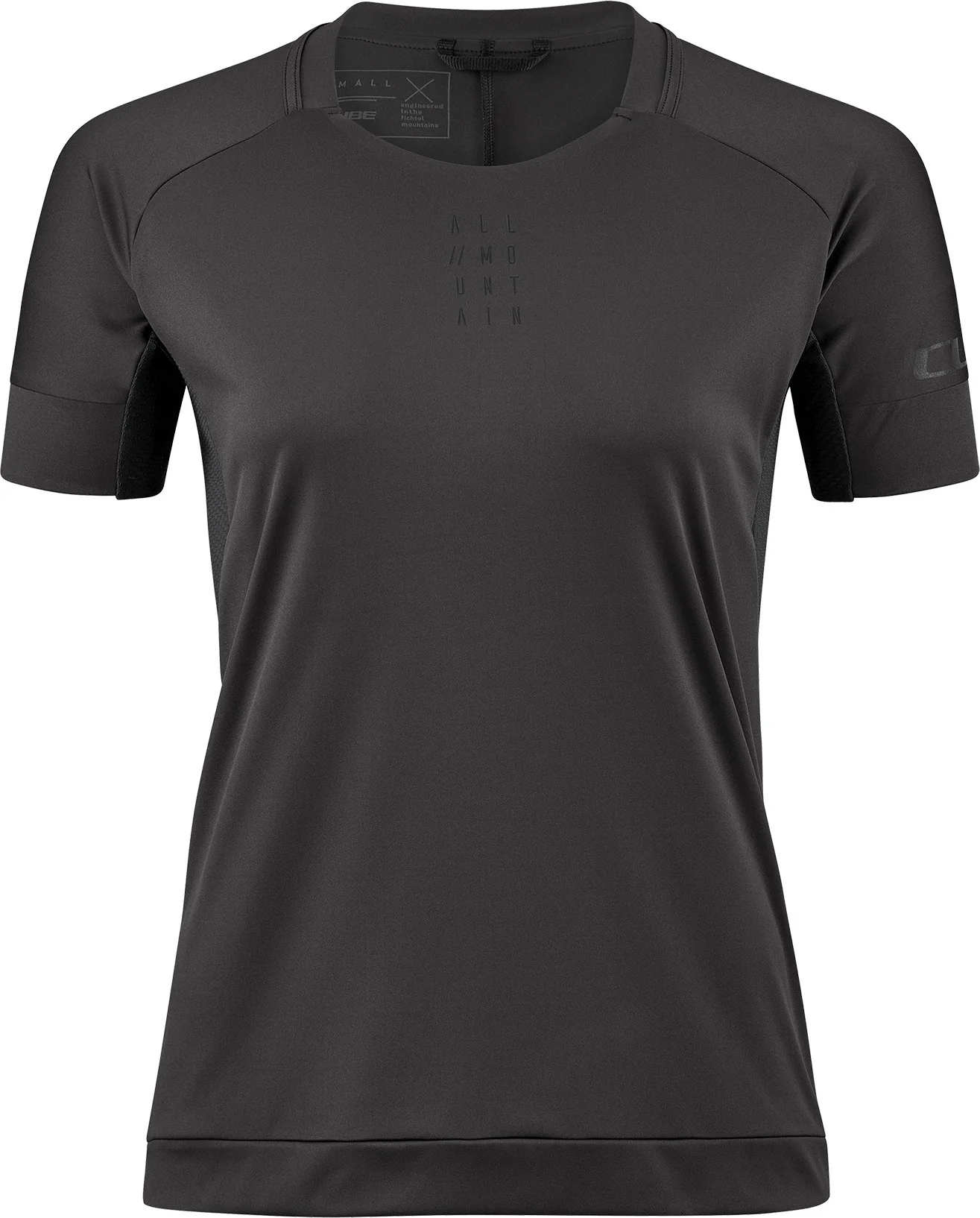 CUBE Am WS Round-Neck Jersey S/S Black - Image 3