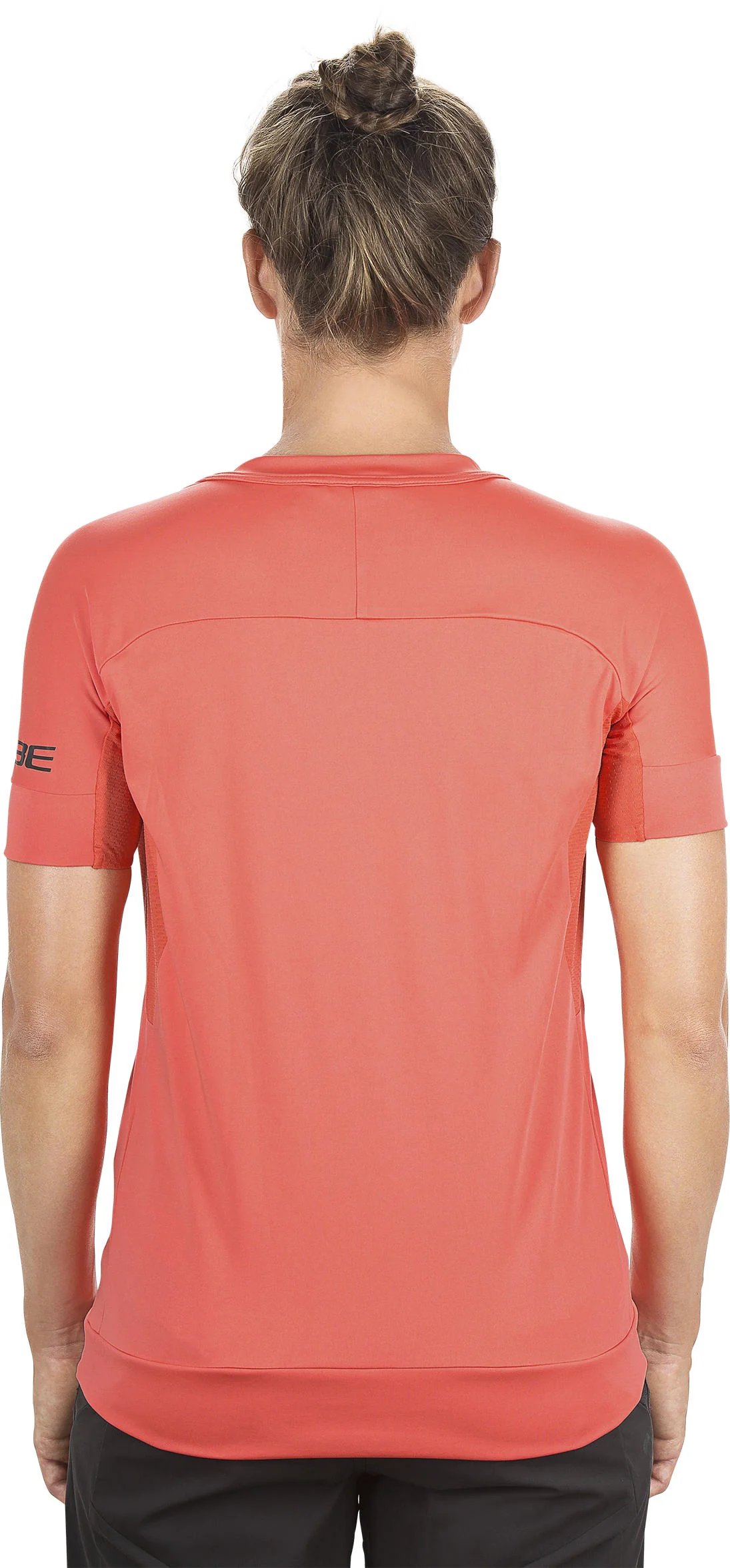 CUBE Am WS Round-Neck Jersey S/S Coral - Image 2