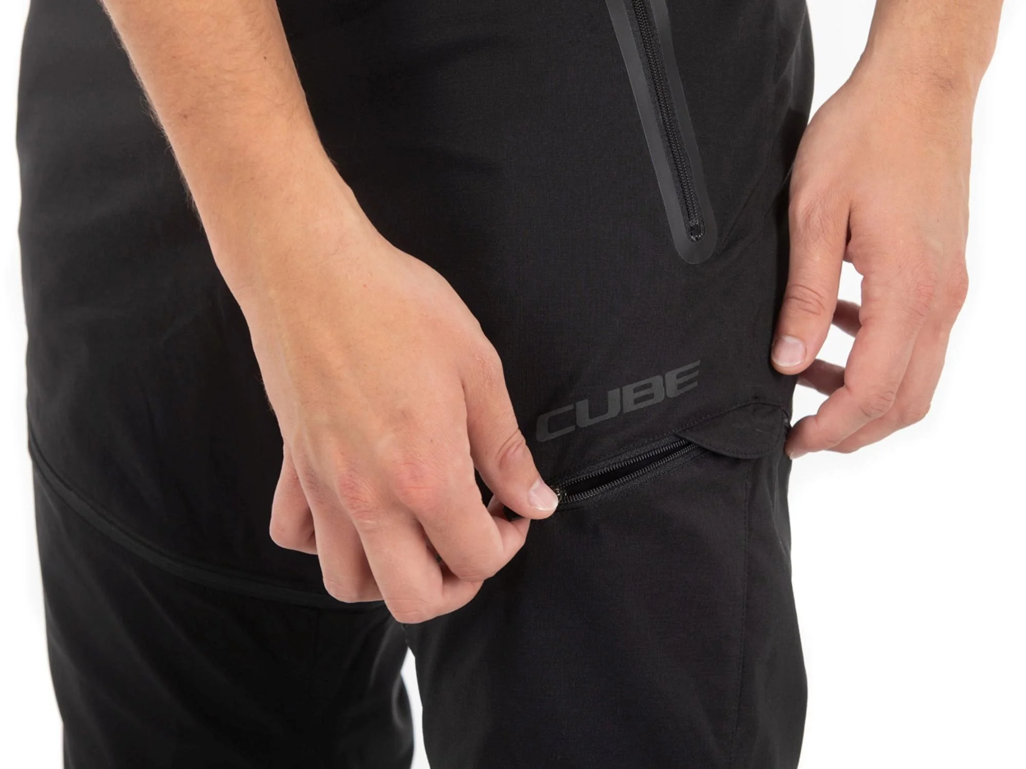CUBE Am Zip Off Pant Black - Image 4