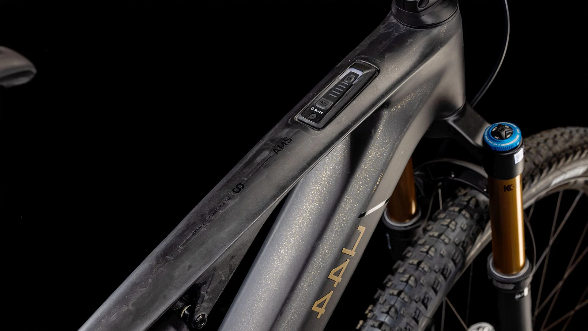 CUBE AMS HYBRID ONE44 C:68X SLT 400X 29 CARBON/GOLDDUST - Image 2