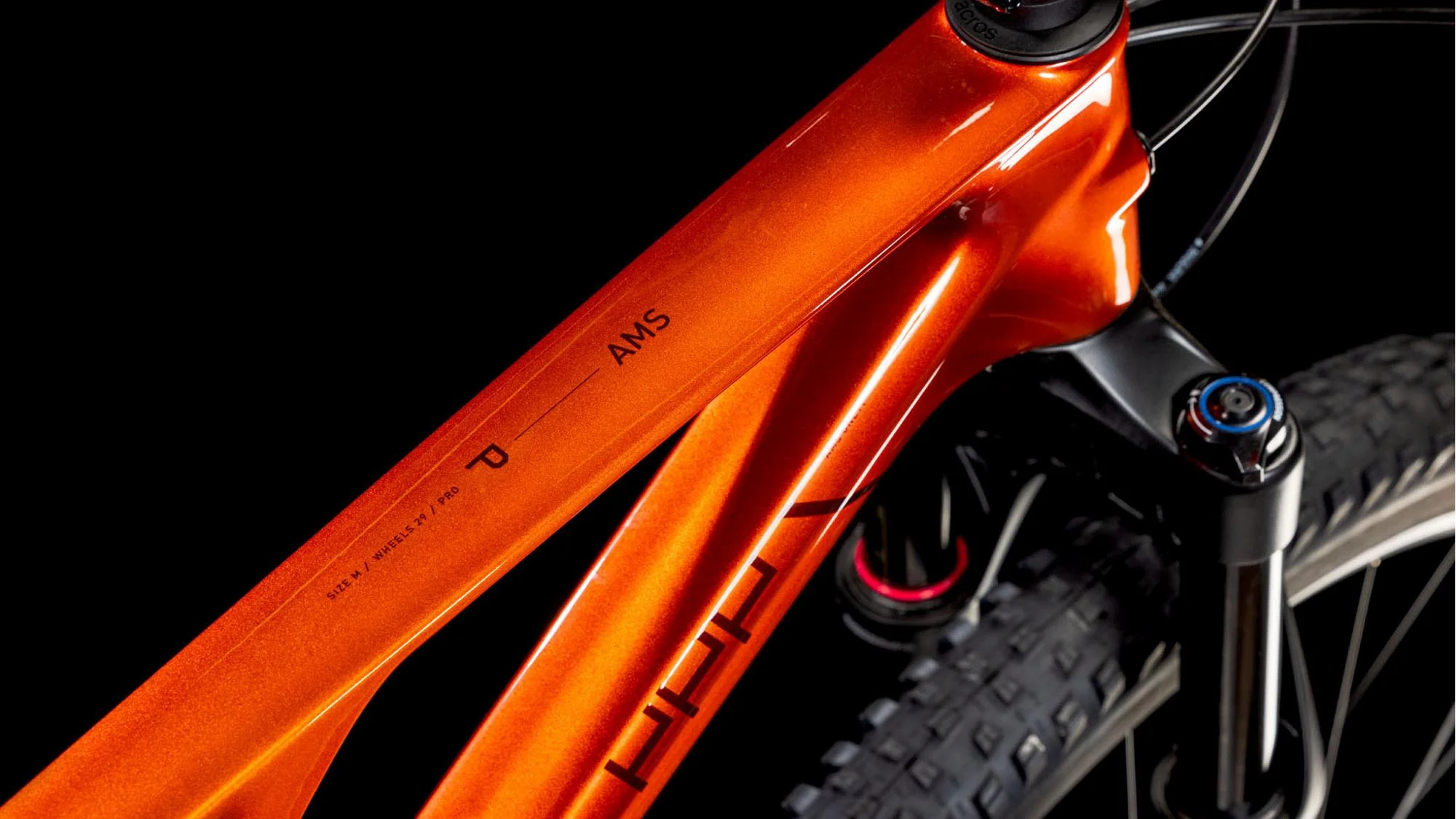CUBE AMS ONE11 C:68X PRO 29 ELECTRICORANGE/CARBON - Image 2