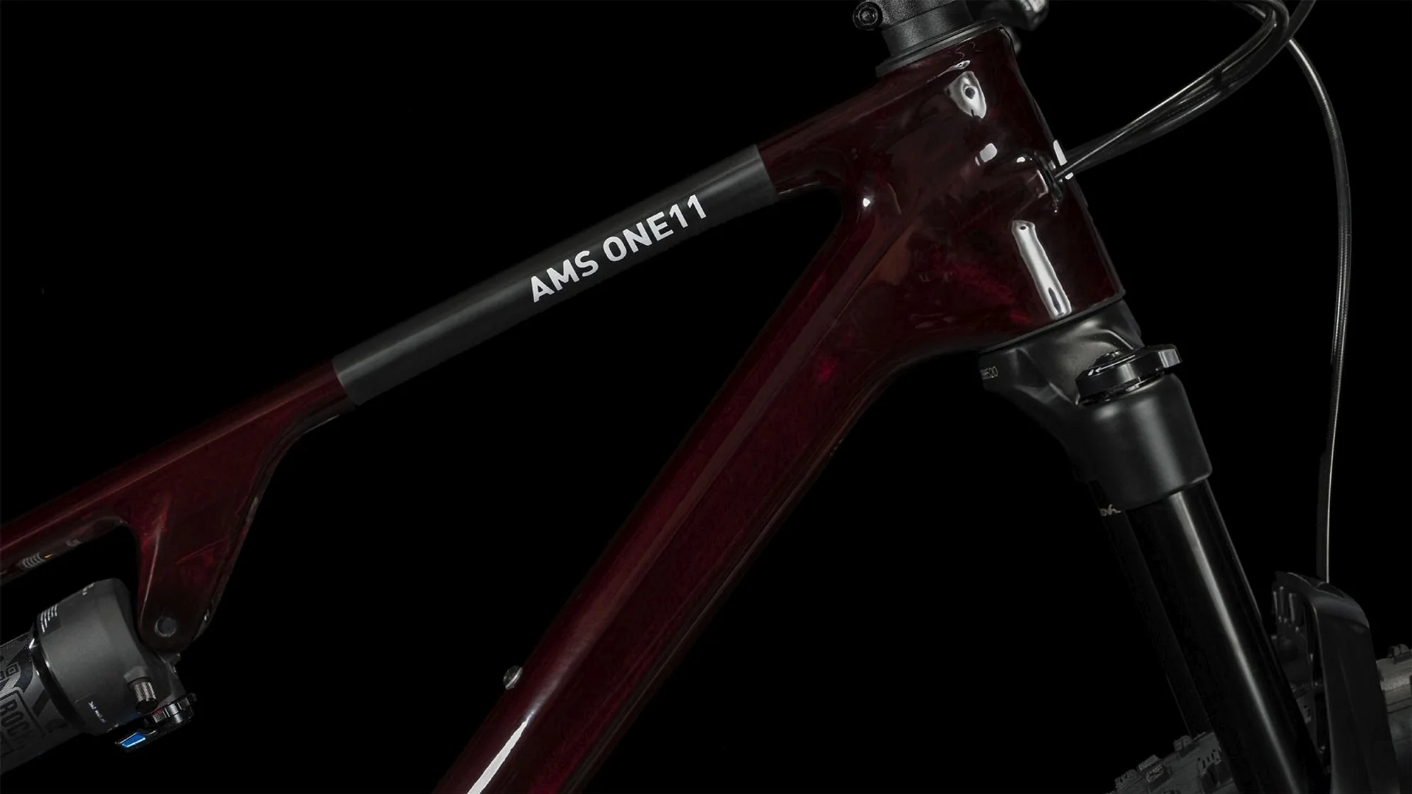 CUBE AMS ONE11 C:68X PRO 29 LIQUIDRED/CARBON - Image 4