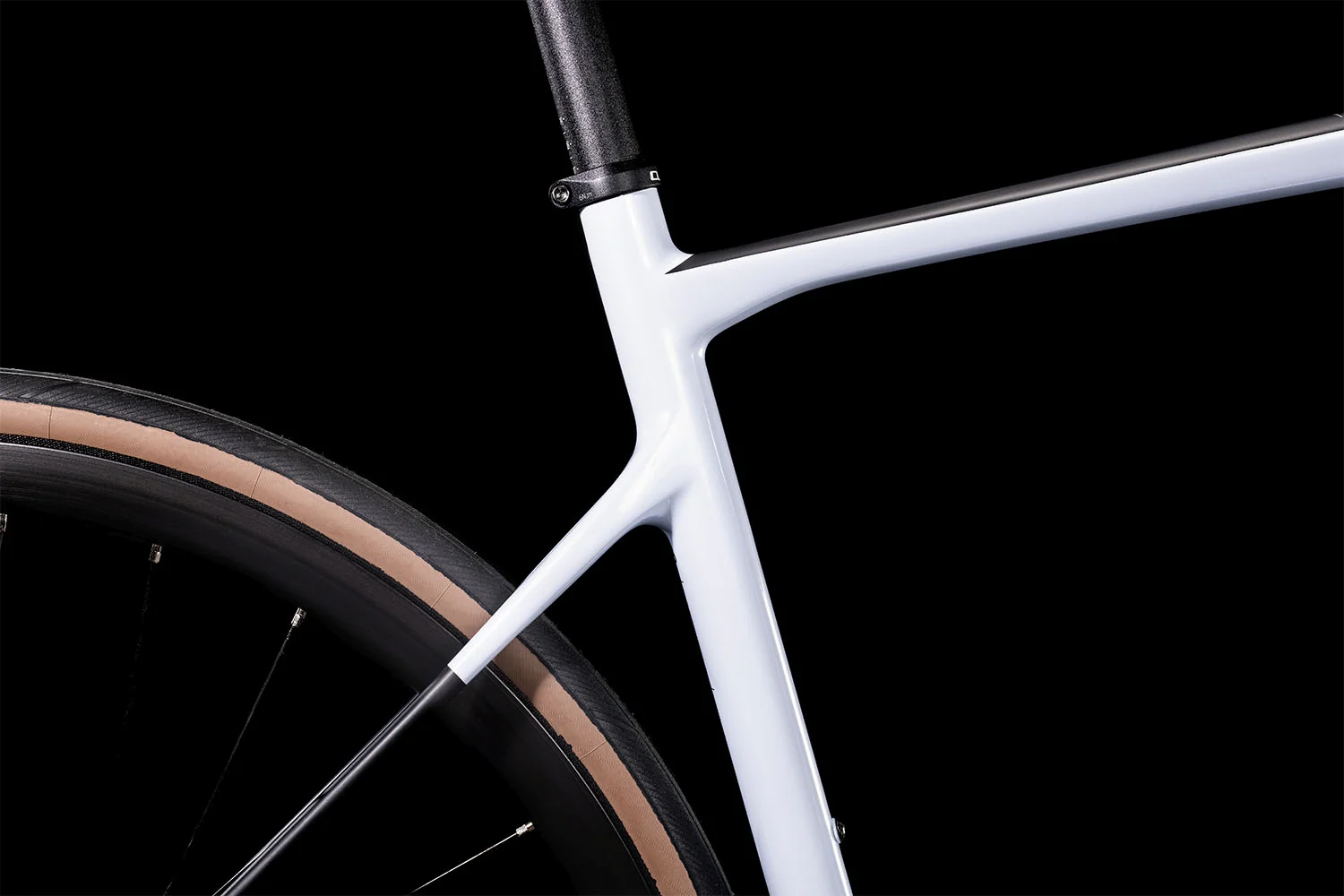 CUBE Attain Gtc Race Frostwhite/Carbon 2022 - Image 3
