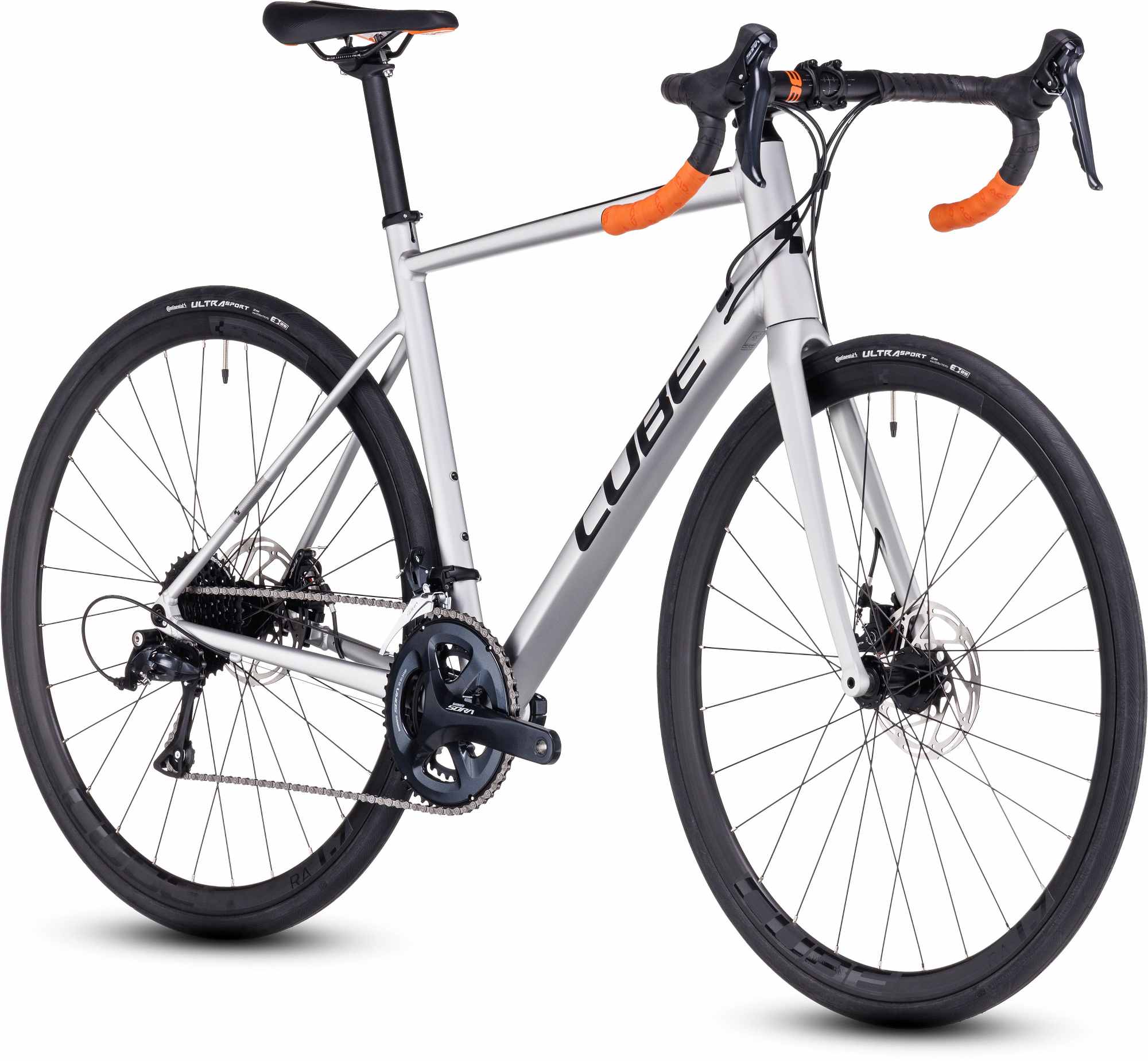 CUBE ATTAIN PRO SILVER/ORANGE - Image 8