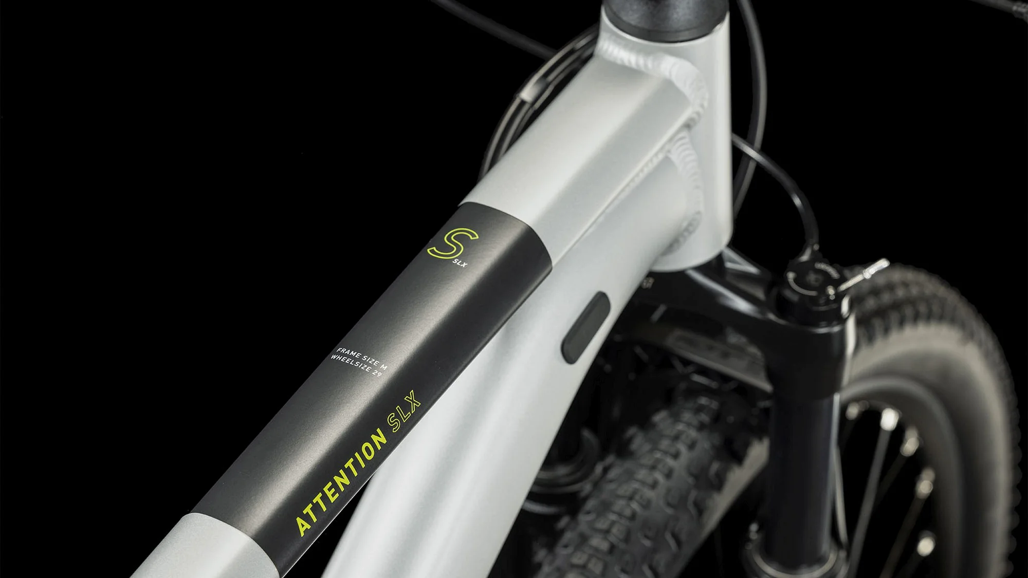 CUBE ATTENTION SLX SILVERGREY/LIME - Image 2