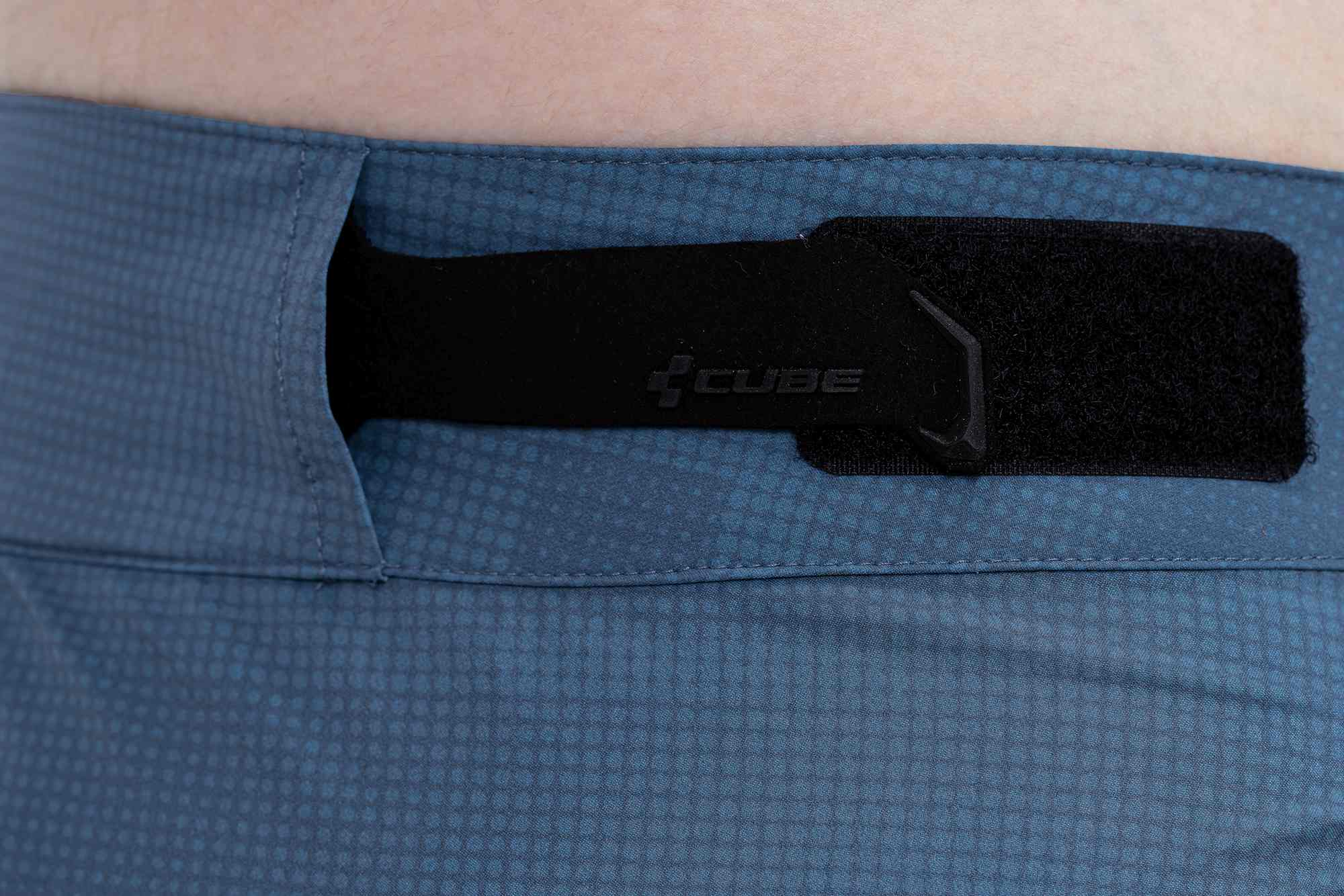 CUBE Atx Baggy Shorts Incl. Liner Shorts Blue - Image 3
