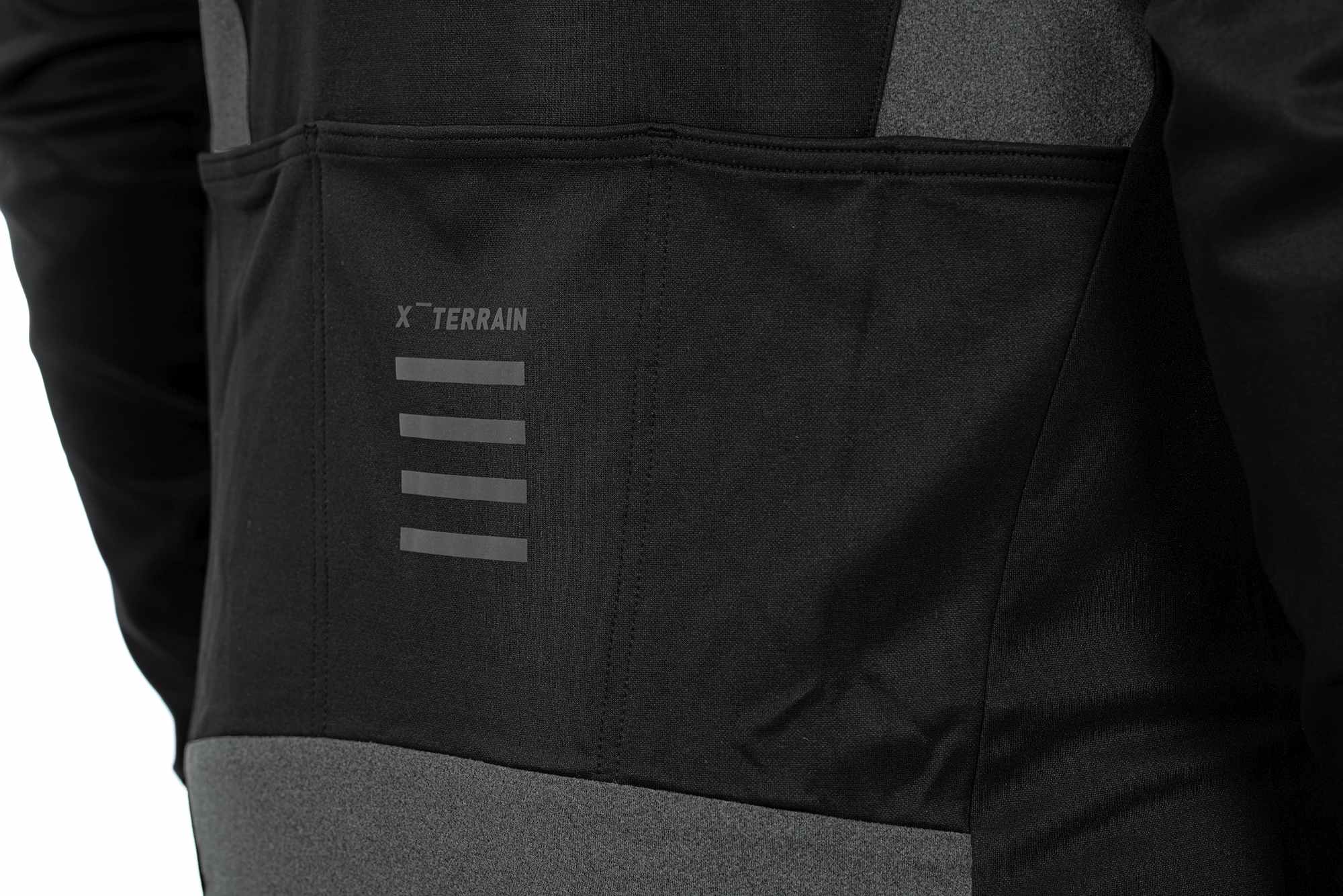 CUBE Atx Jersey Full Zip L/S Black - Image 4