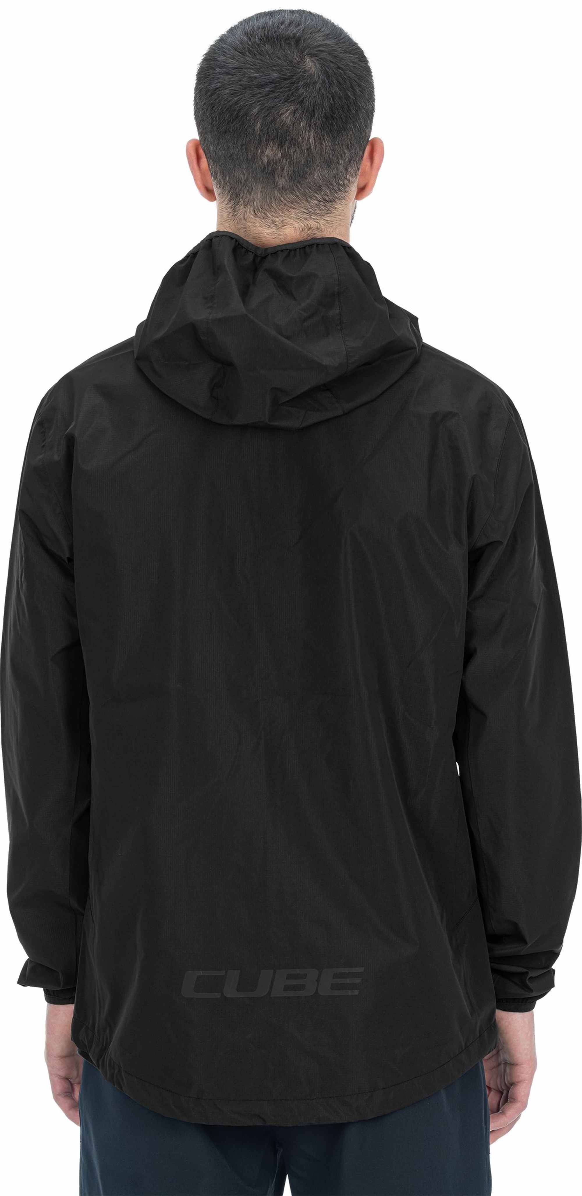 CUBE Atx Rain Jacket Cmpt Black - Image 2