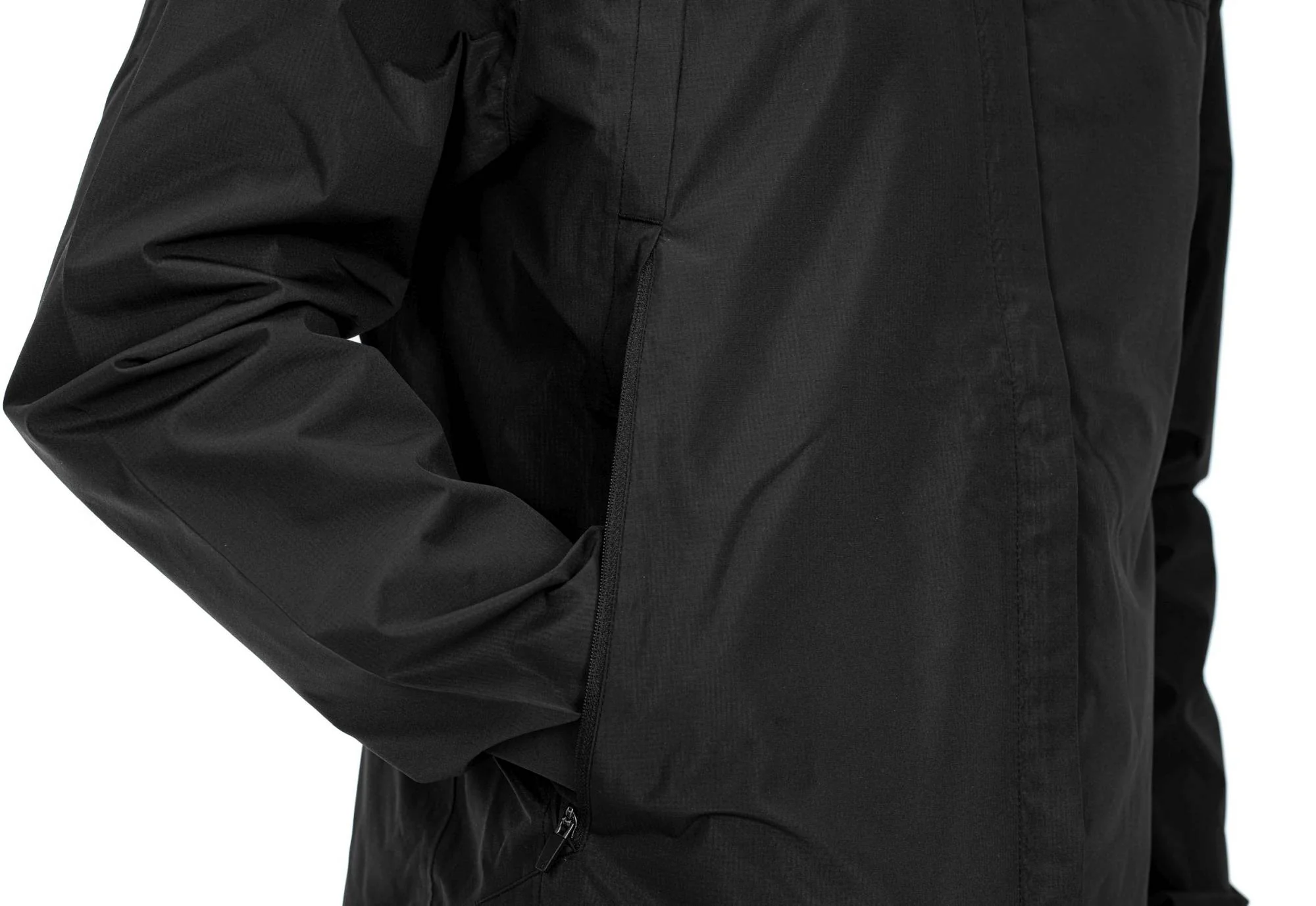 CUBE Atx Rain Jacket Cmpt Black - Image 4