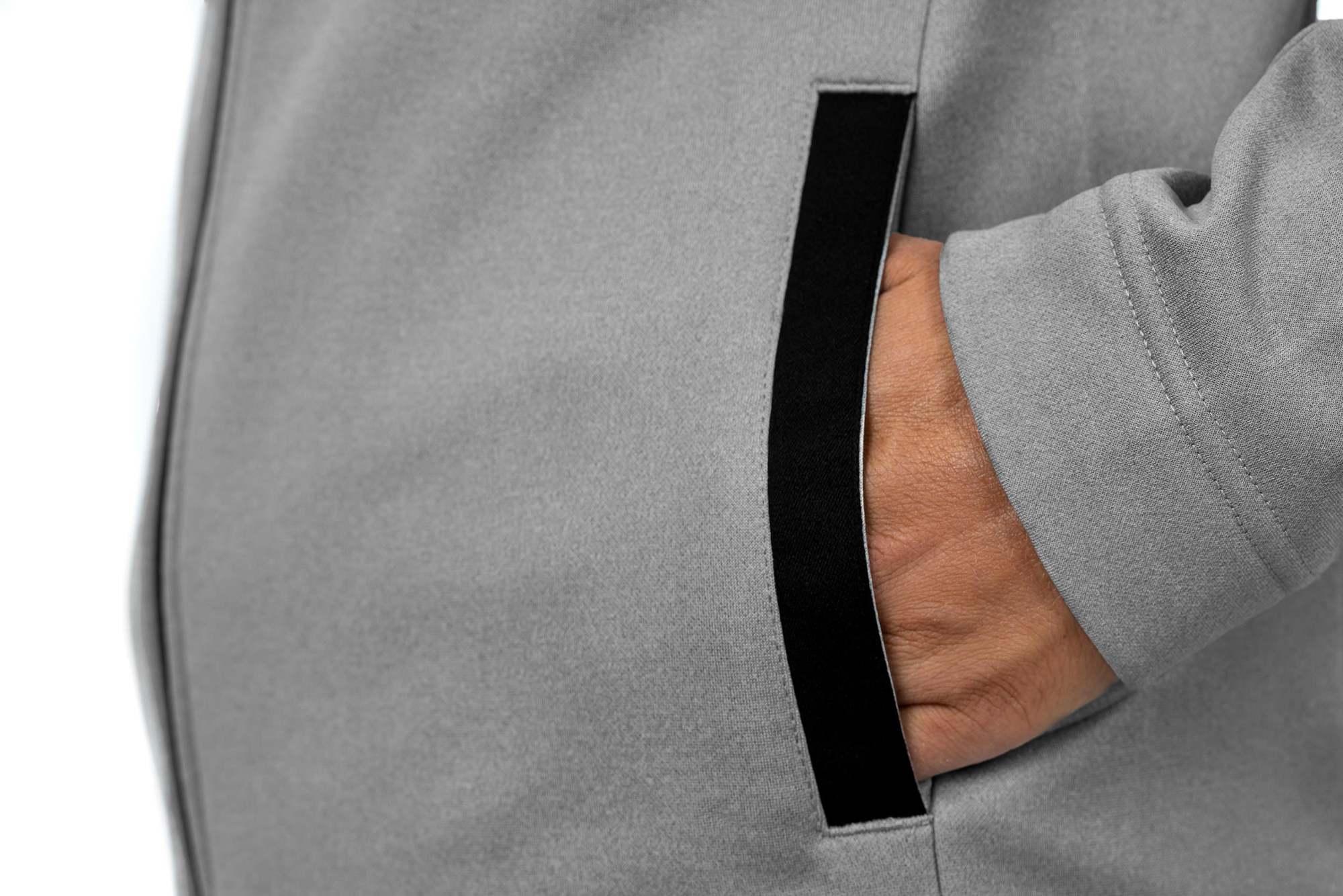 CUBE Atx WS Midlayer Jacket Grey Melange - Image 5