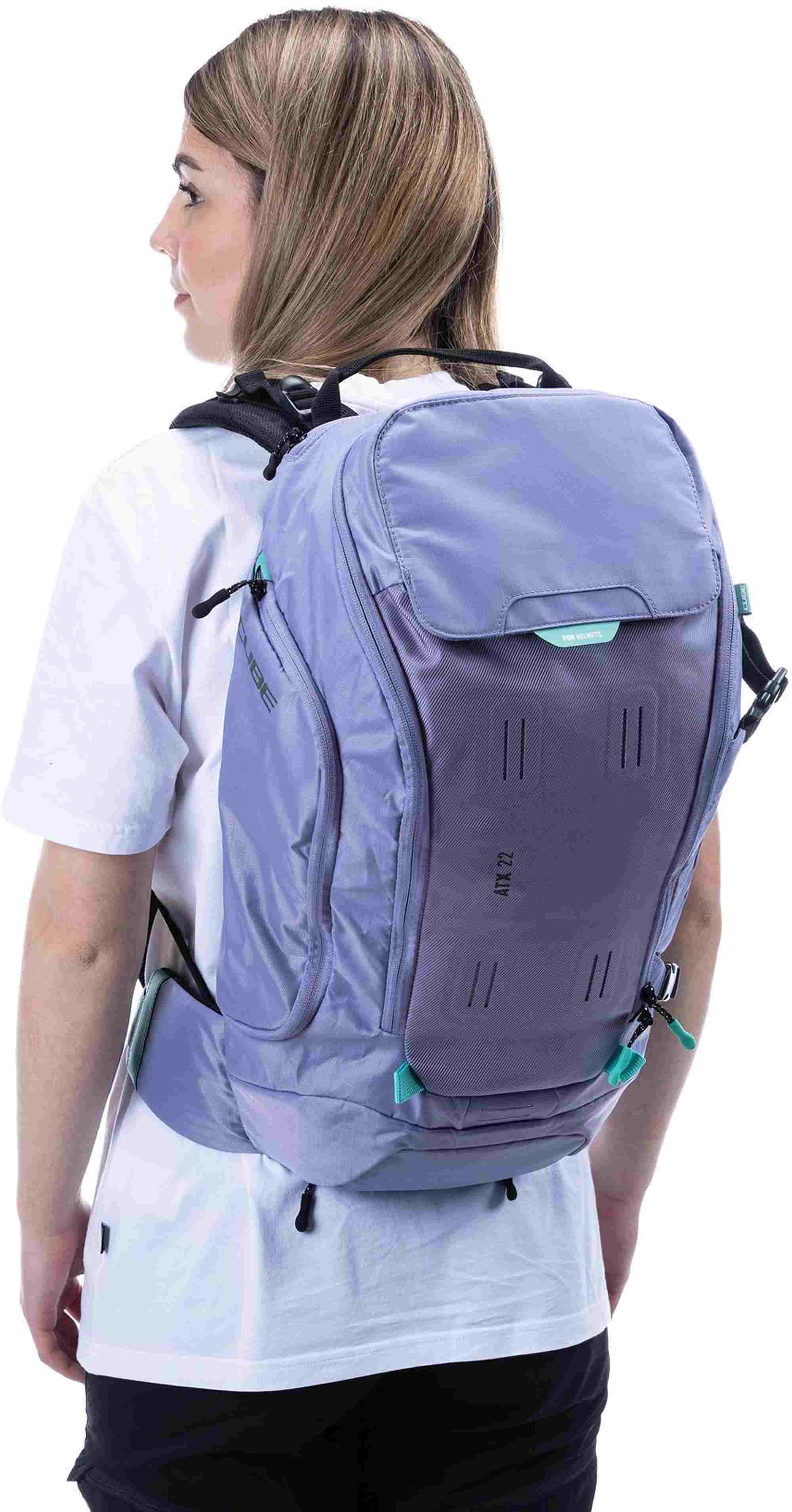 CUBE Backpack Atx 22 Violet - Image 7